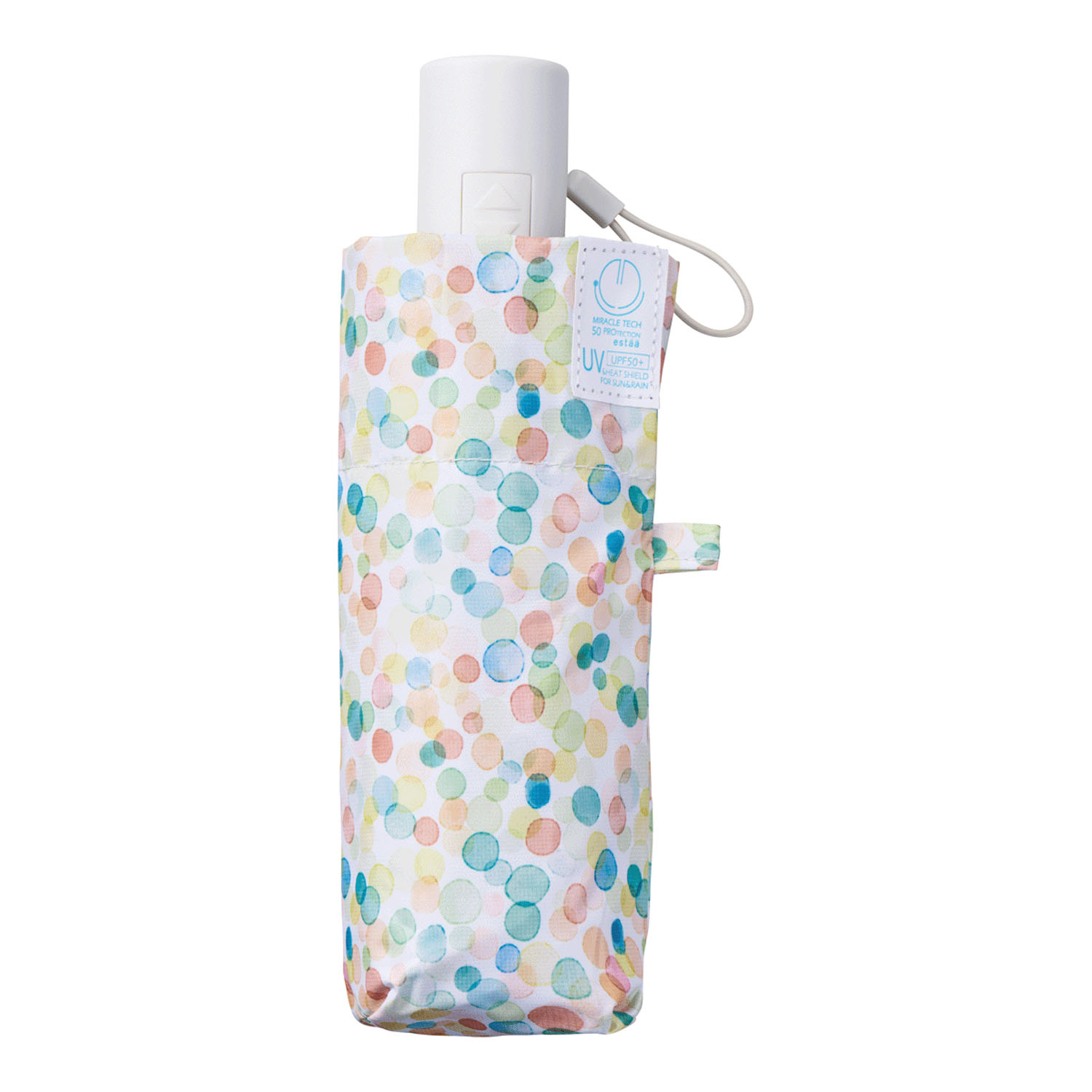 【4月21日～5月9日期間限定10％OFF】【Miracle Tech（ミラクルテック）】 晴雨兼用自動開閉 カラフルドット - 画像10