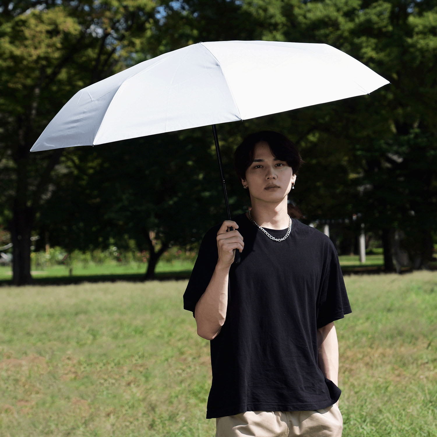 【ラディクール Radi－Cool 】 遮光耐風ミニ傘 - 画像1