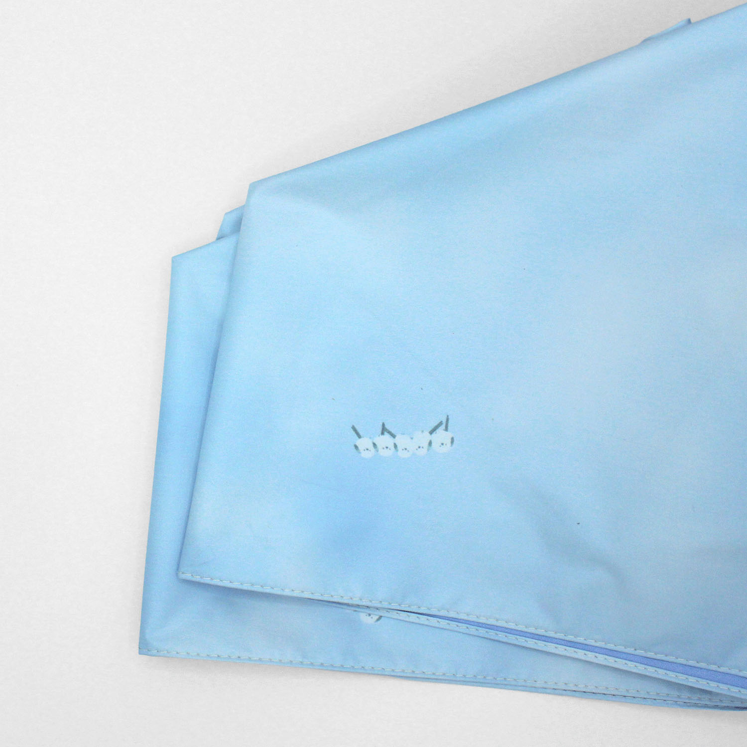 晴雨兼用 2サイドシマエナガ折傘 - 画像5