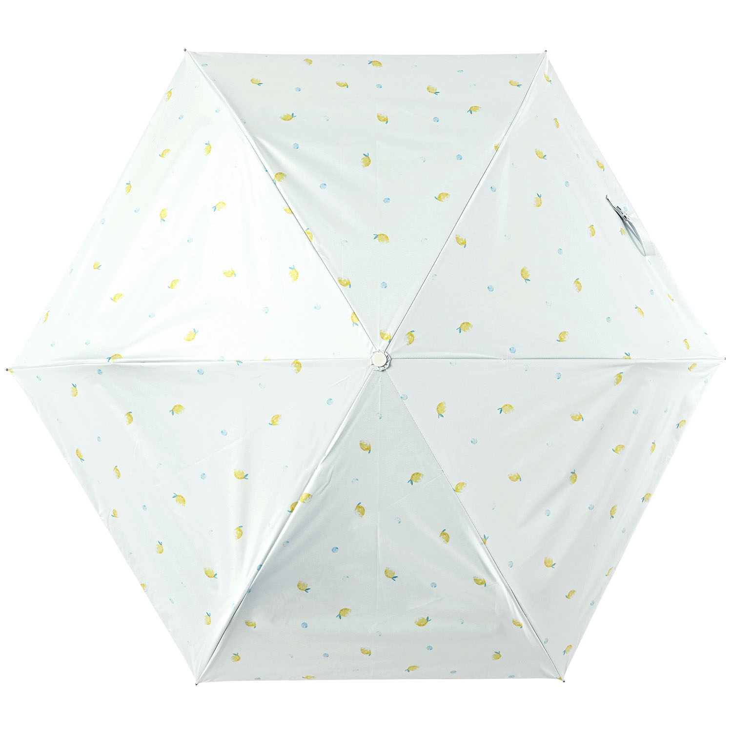 晴雨兼用 2サイドレモンスカッシュ折傘 - 画像3