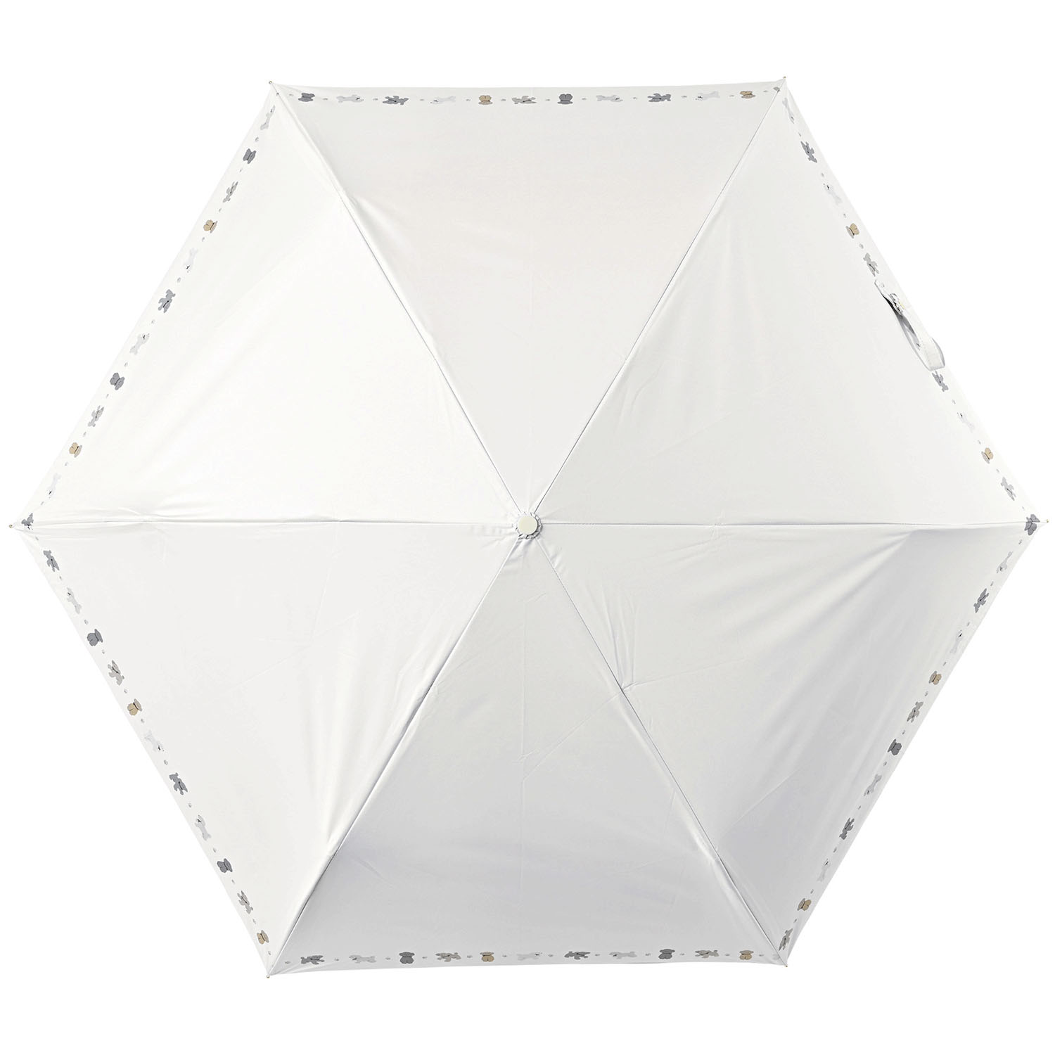 【期間限定価格2／2～2／9】晴雨兼用 子犬ミニ55cmミニ傘 - 画像3