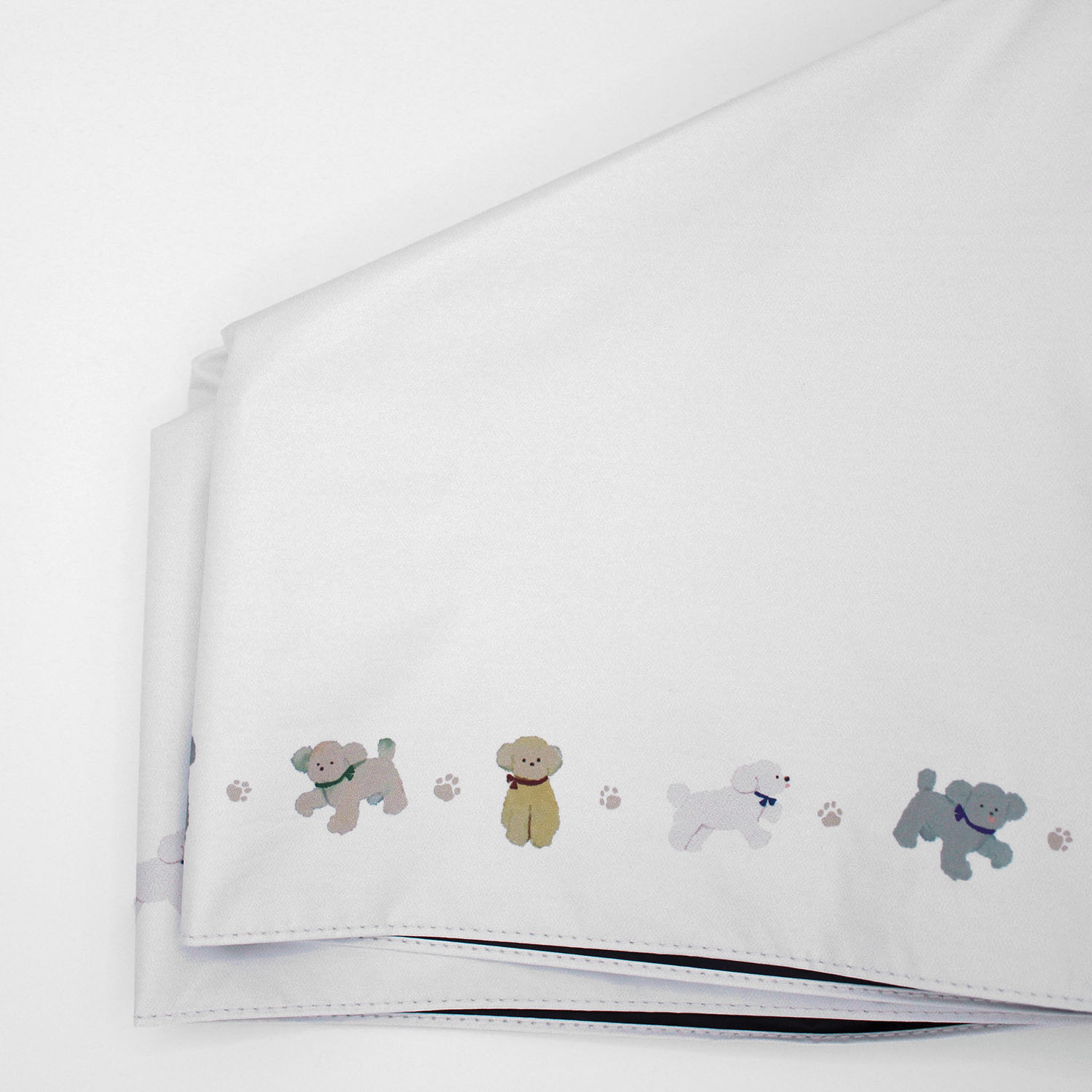 【期間限定価格2／2～2／9】晴雨兼用 子犬ミニ55cmミニ傘 - 画像5