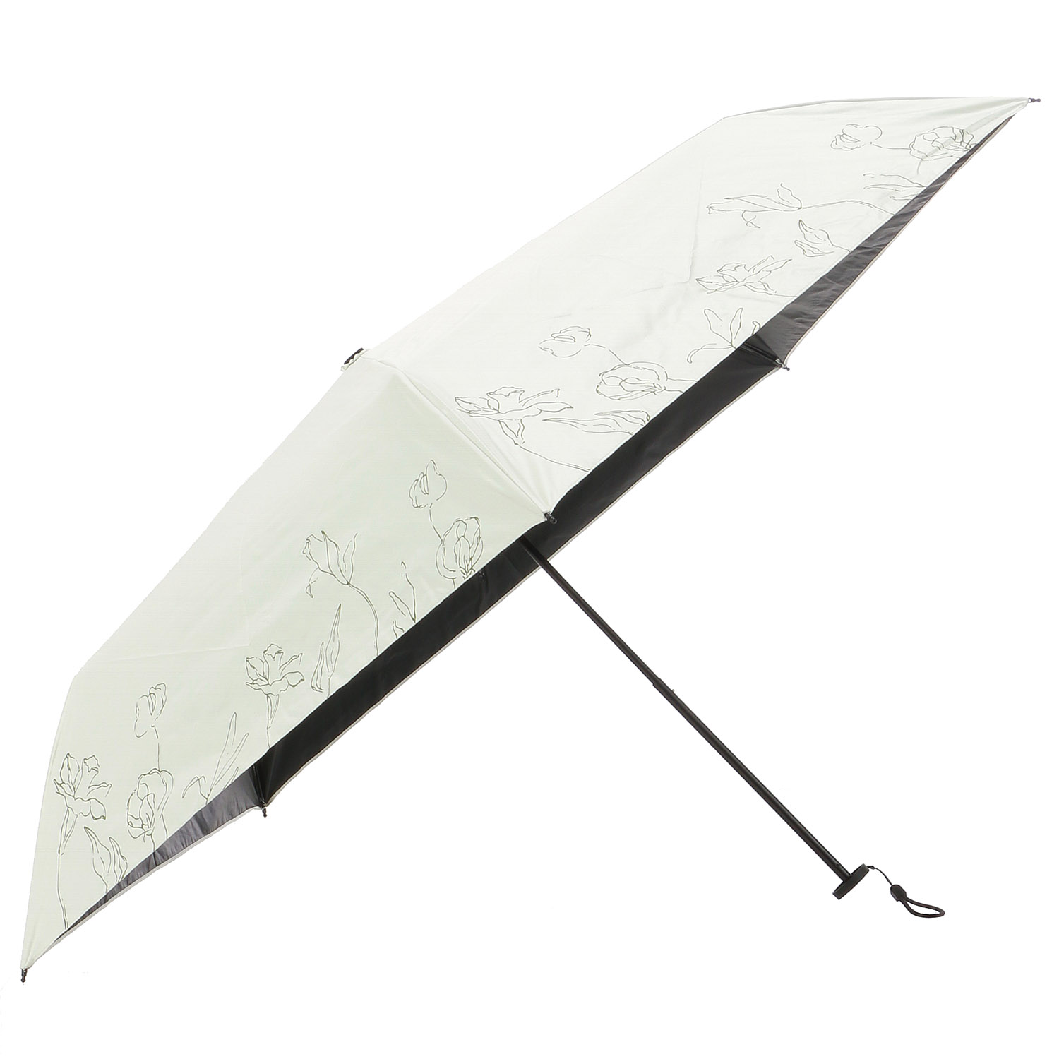【超軽量】 晴雨兼用 PUボタニカルミニ傘 - 画像2