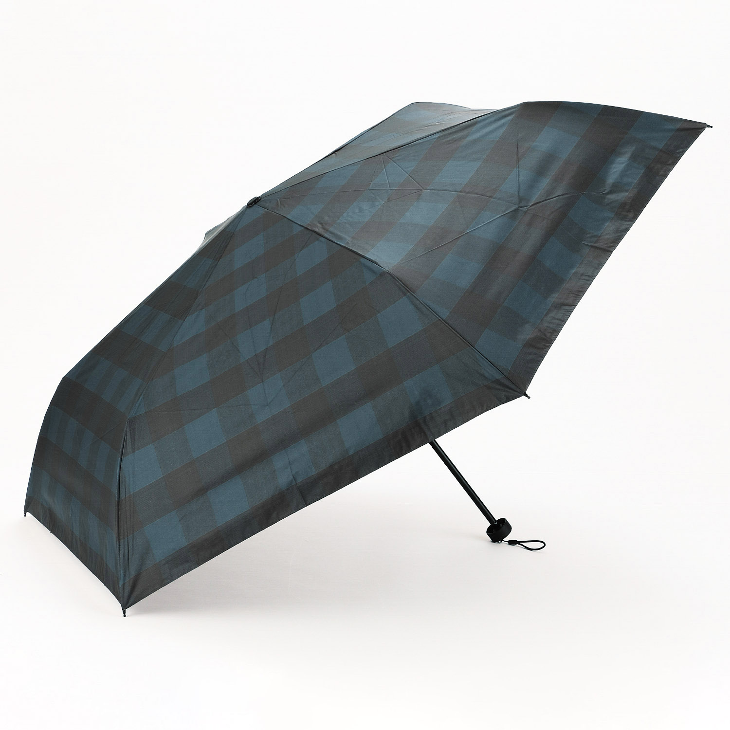 晴雨兼用 PU 軽量市松格子ミニ傘 - 画像5