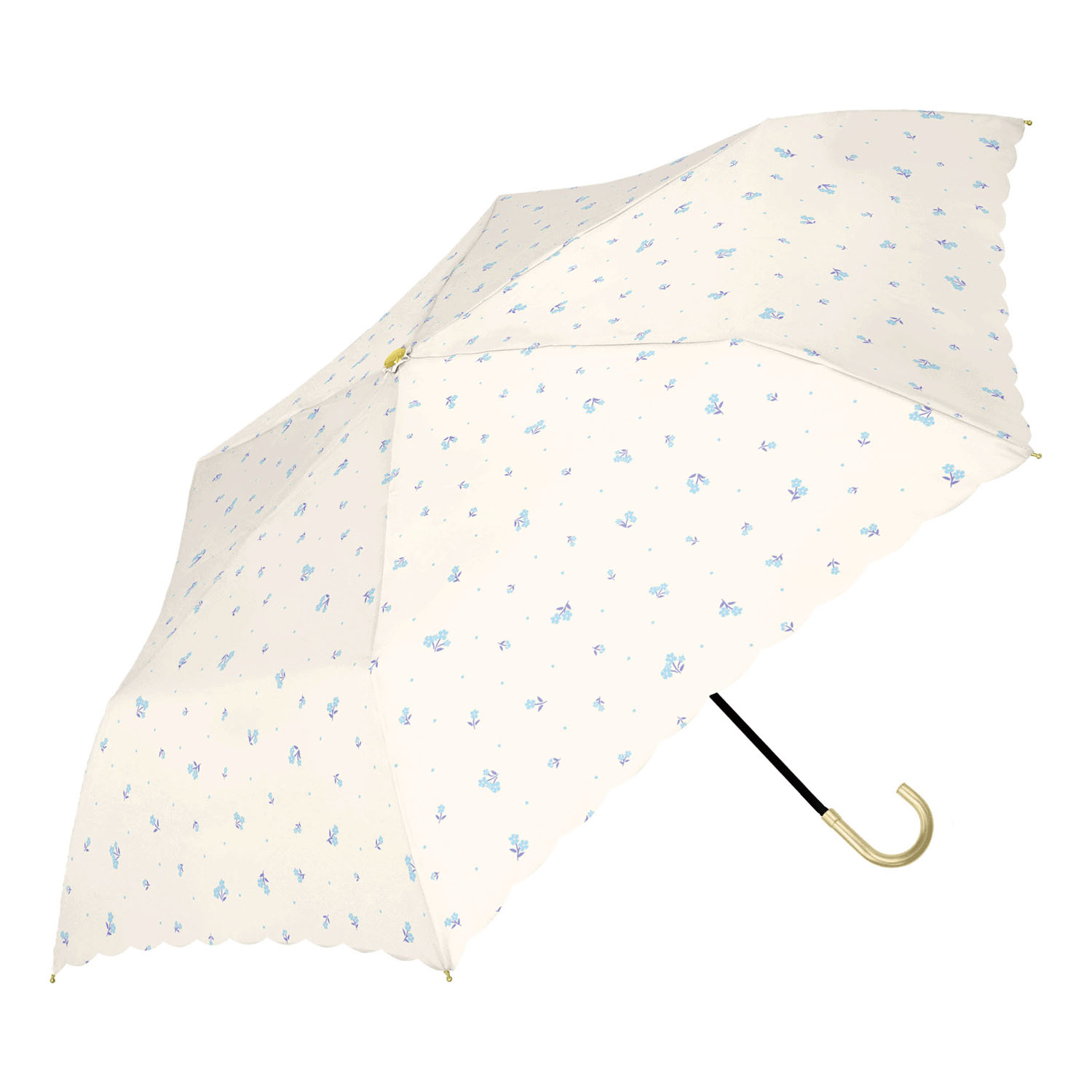 【assa】 晴雨兼用クラシカルフラワーミニ傘 - 画像3