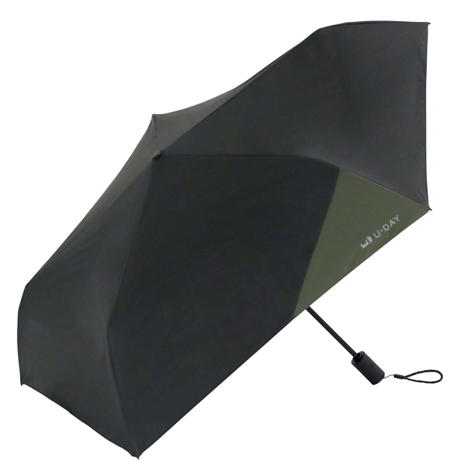 【because】 オールウェザーバイカラー自動開閉折傘 - 画像4