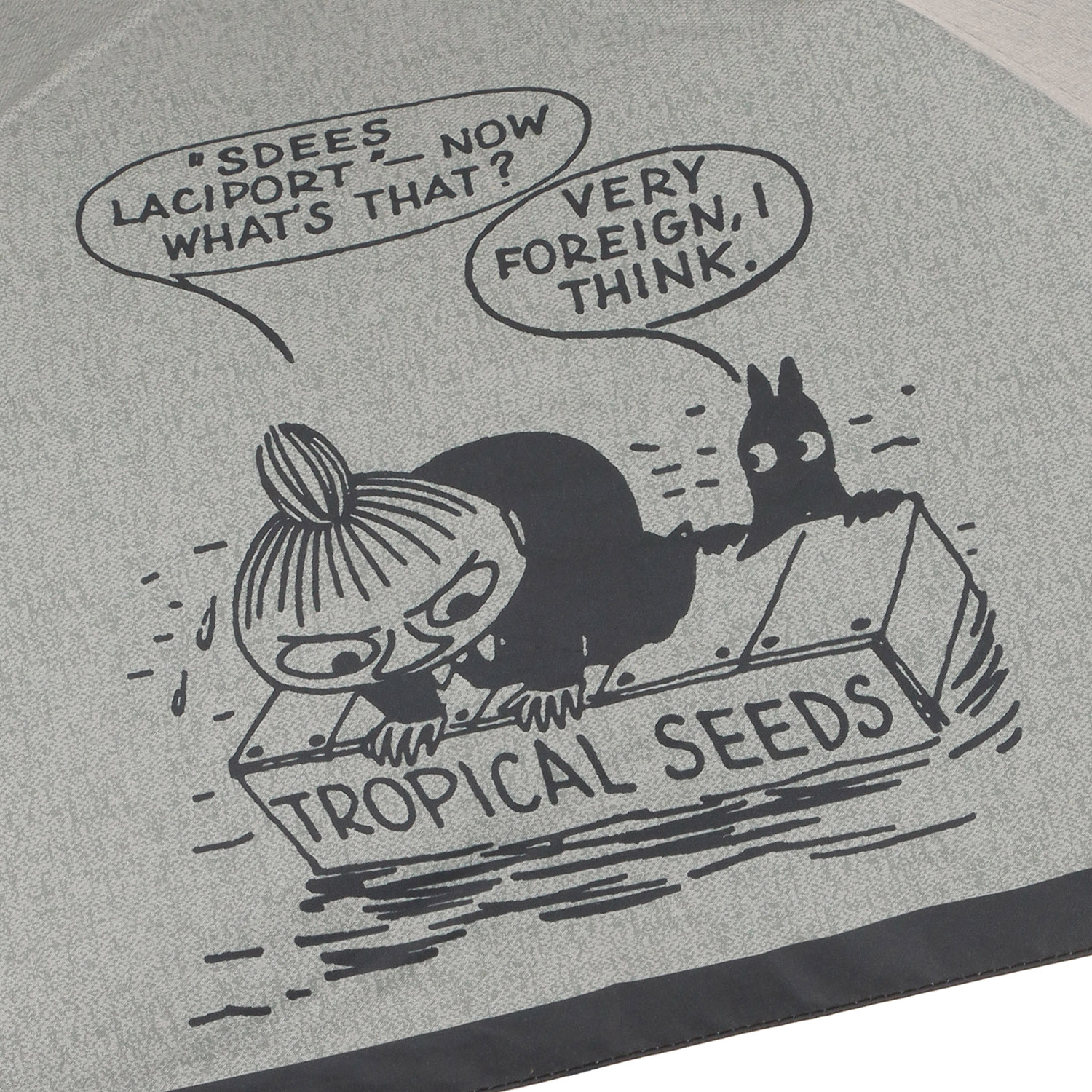 晴雨兼用傘 MOOMIN 漂流リトルミイ ミニ傘 - 画像3