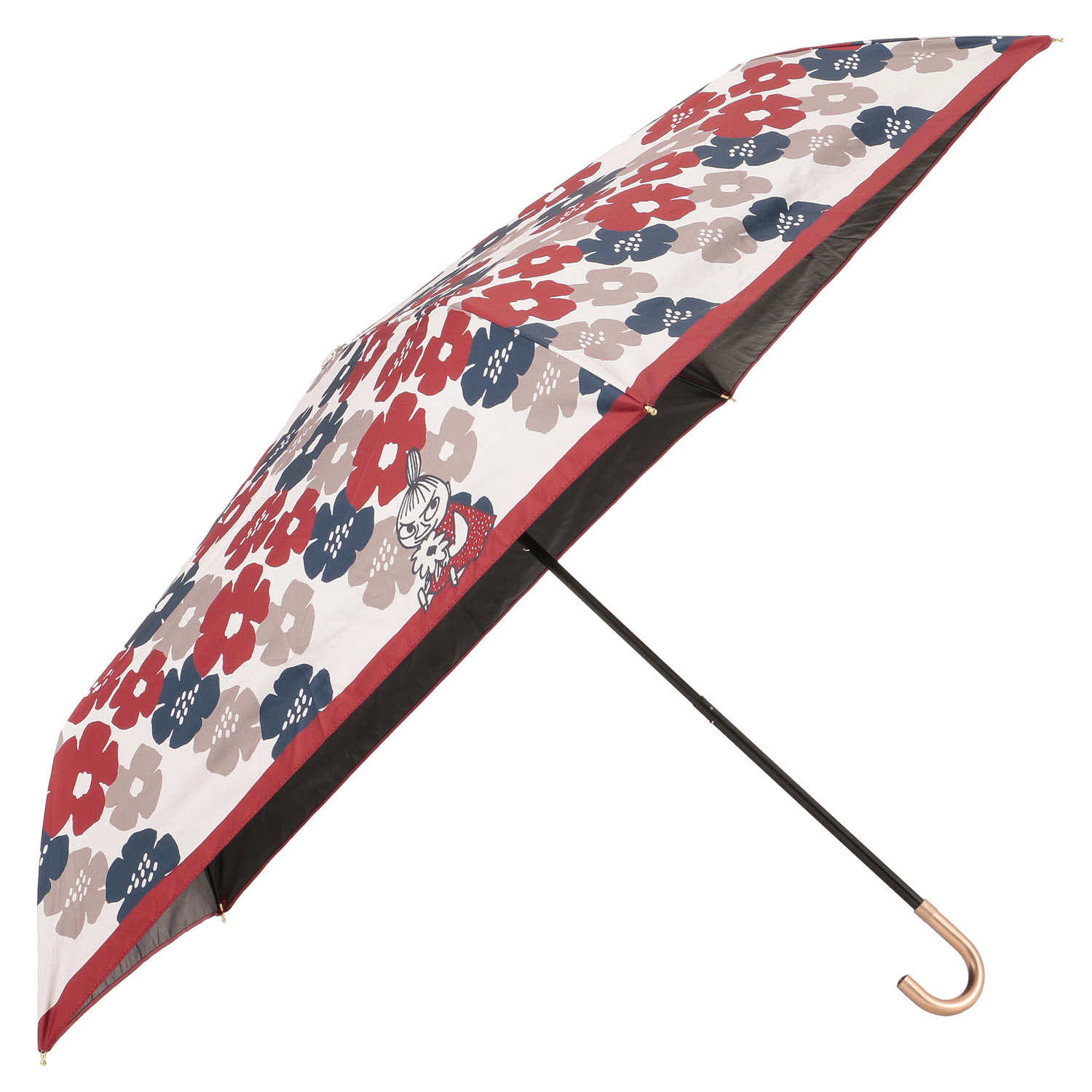 晴雨兼用傘 MOOMIN 花好きリトルミイ ミニ傘