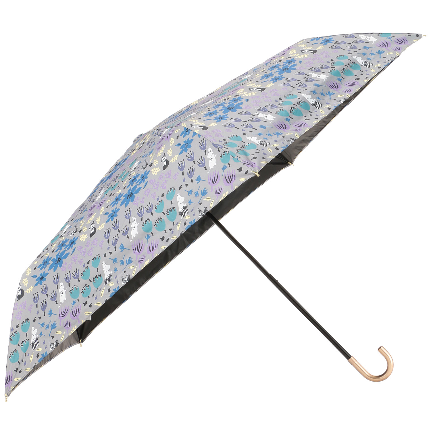 晴雨兼用傘 MOOMIN ムーミンお花畑 ミニ傘