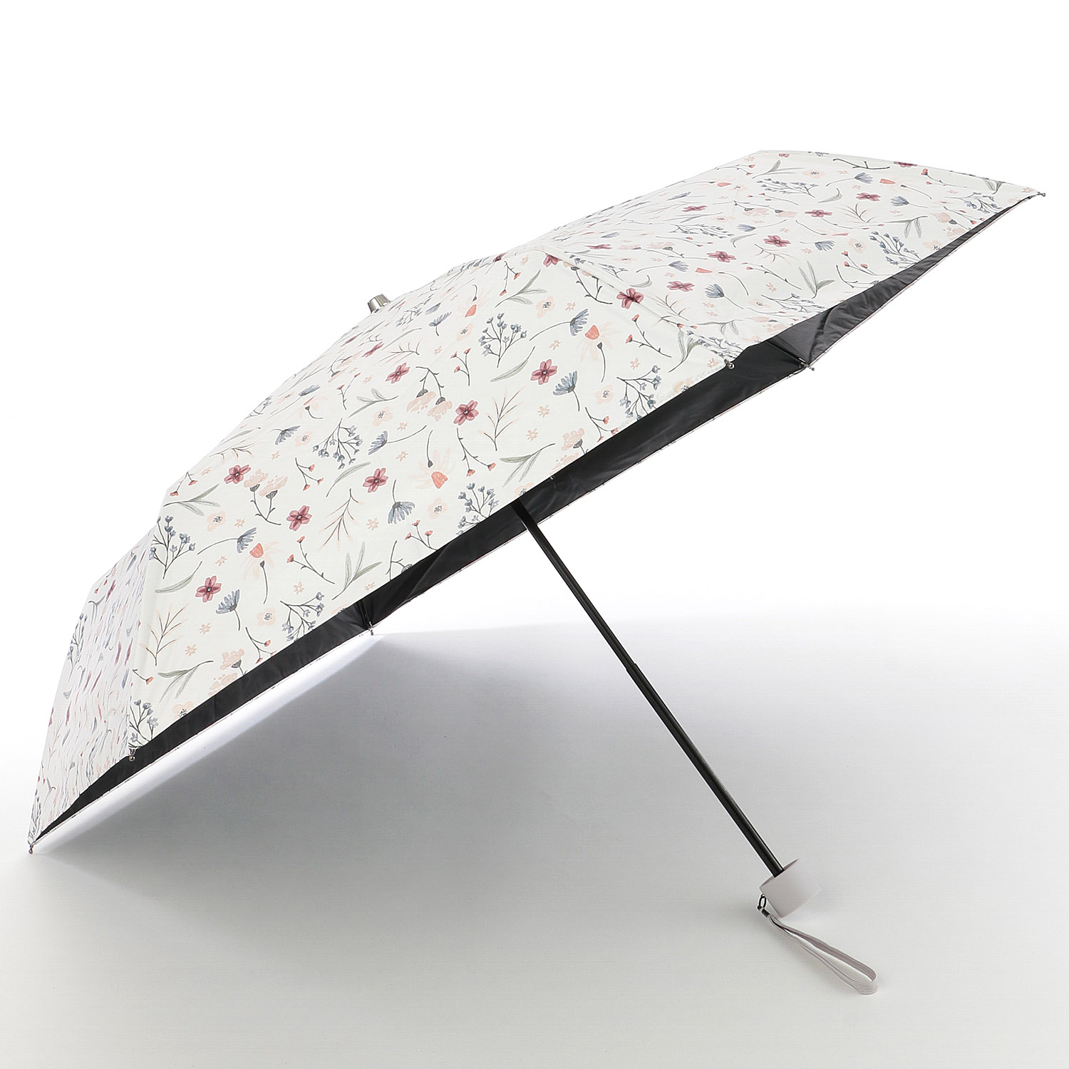 晴雨兼用傘 マルチボタニカル柄ミニ