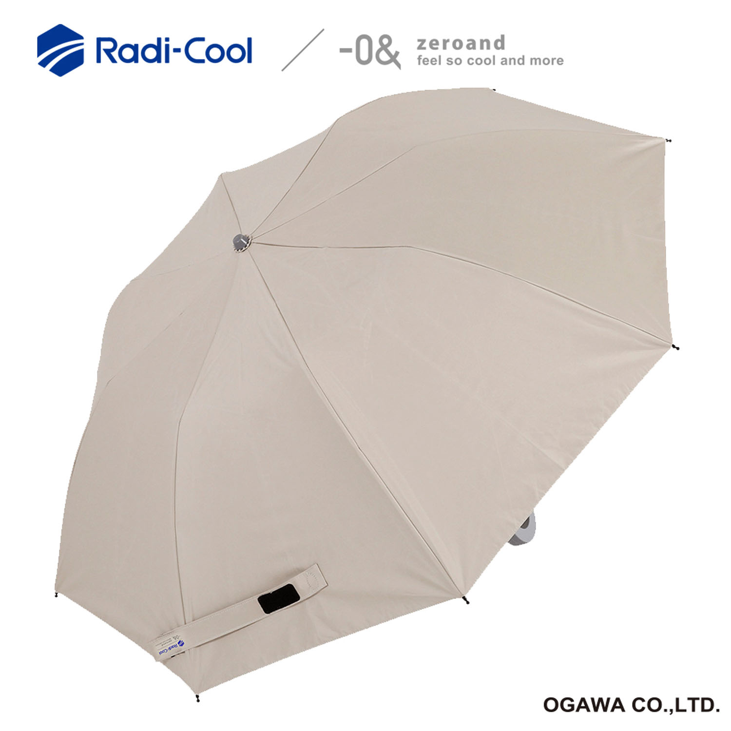 【ゼロアンド】 RADICOOL（ラディクール）2段折りたたみジャンプ傘 - 画像4