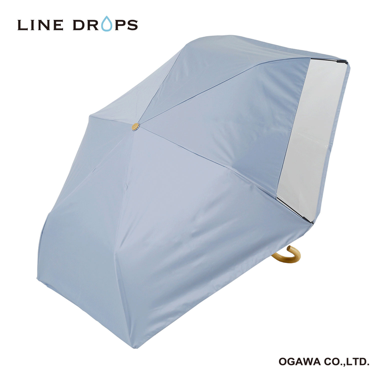 キッズ晴雨兼用55cm折傘 - 画像3