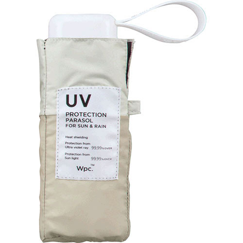 【期間限定4／22～5／9 値引き5％OFF】 【ダントツ1番人気】 Wpc 遮光切継ぎタイニー 晴雨兼用 折傘 - 画像11