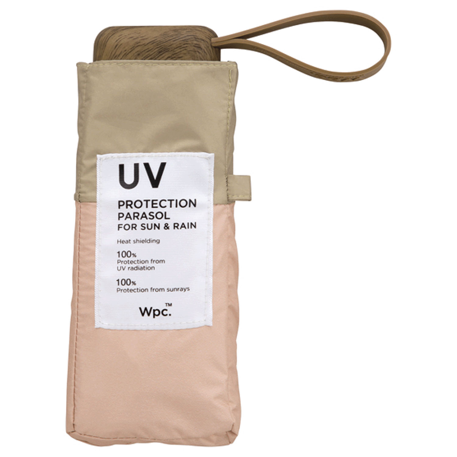 【期間限定4／22～5／9 値引き5％OFF】 【ダントツ1番人気】 Wpc 遮光切継ぎタイニー 晴雨兼用 折傘 - 画像16