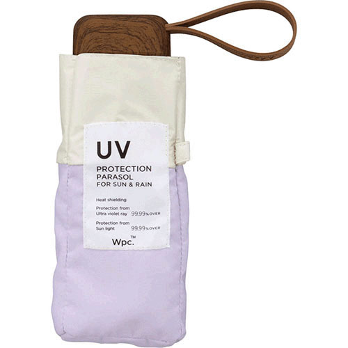 【期間限定4／22～5／9 値引き5％OFF】 【ダントツ1番人気】 Wpc 遮光切継ぎタイニー 晴雨兼用 折傘 - 画像24