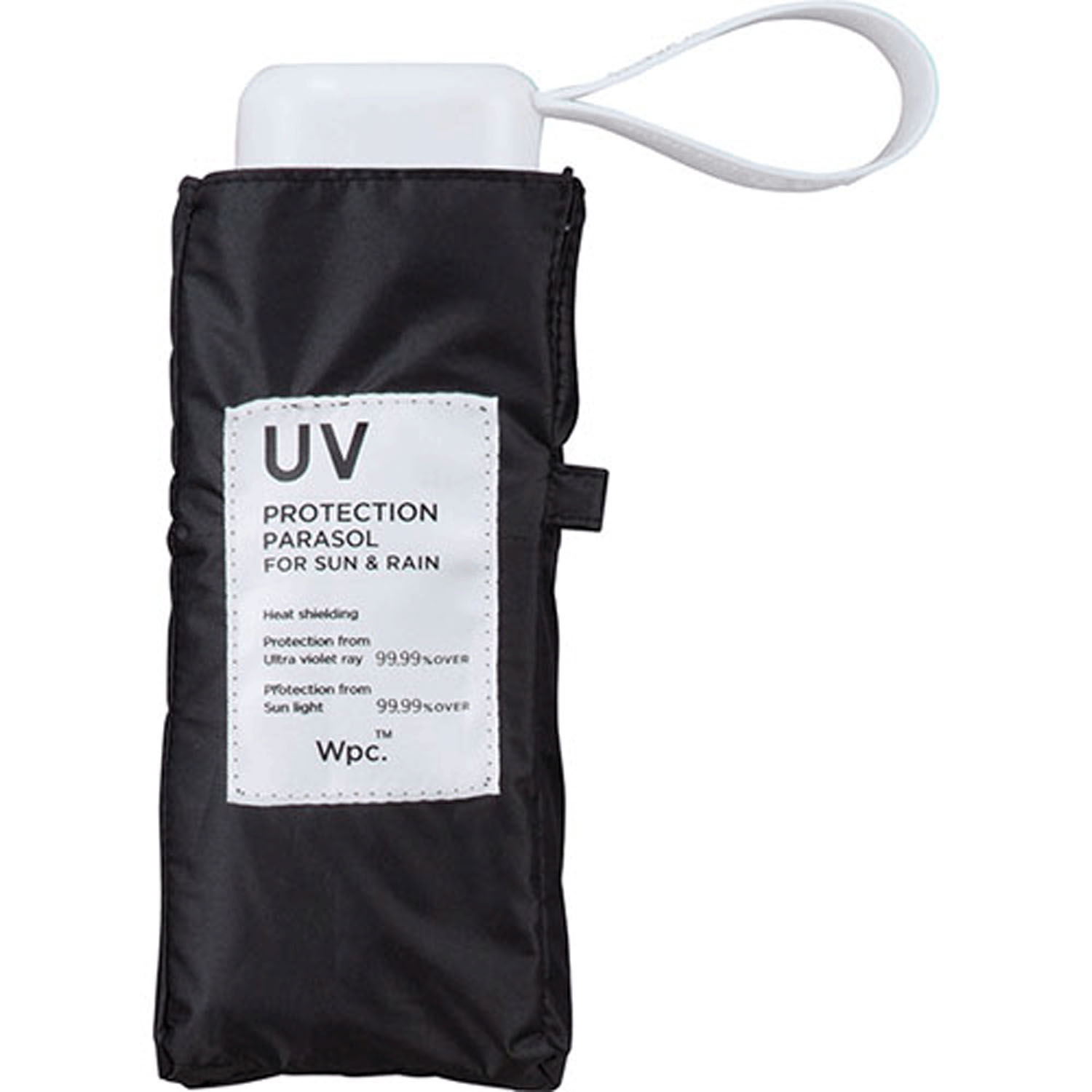 【期間限定4／22～5／9 値引き5％OFF】 【ダントツ1番人気】 Wpc 遮光切継ぎタイニー 晴雨兼用 折傘 - 画像9