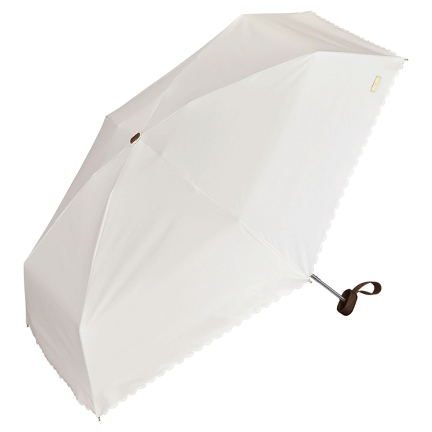Wpc．遮光ビジューボタンミニ傘 - 画像3
