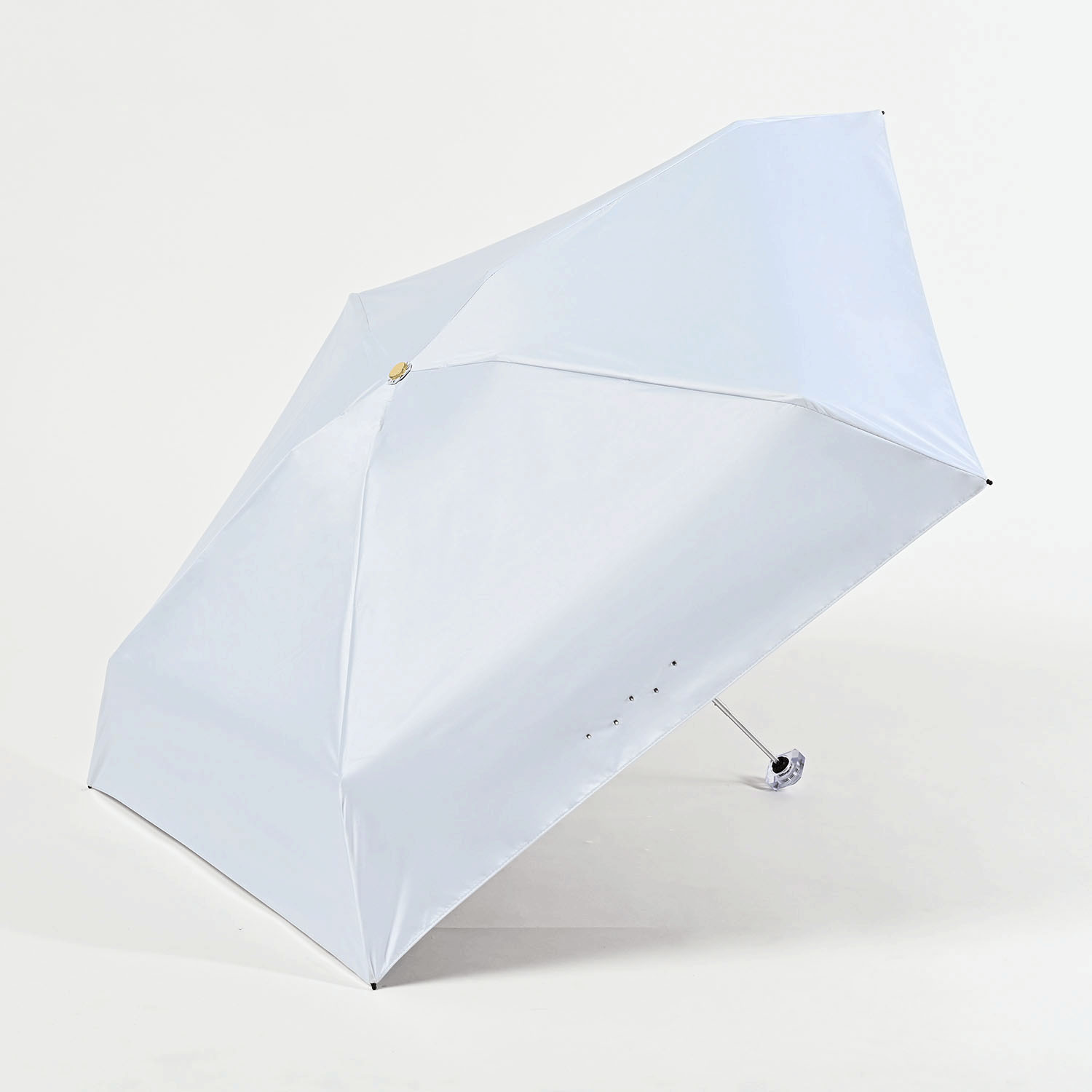 【CHARIS】晴雨兼用 クリスタルWビジュー折傘 - 画像2