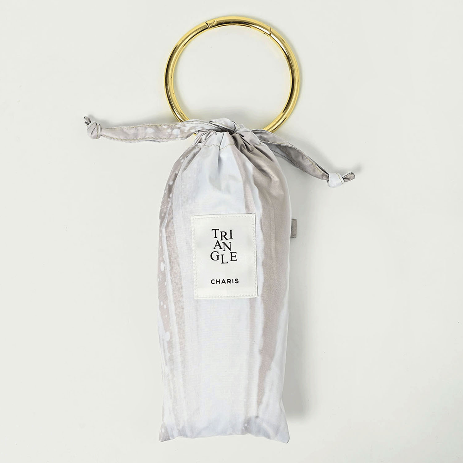 【CHARIS】 晴雨兼用 トライアングルニュアンス折傘 - 画像5