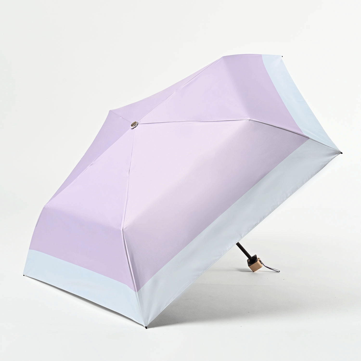 【CHARIS】 サンレイン パステルバイカラー折傘 - 画像3