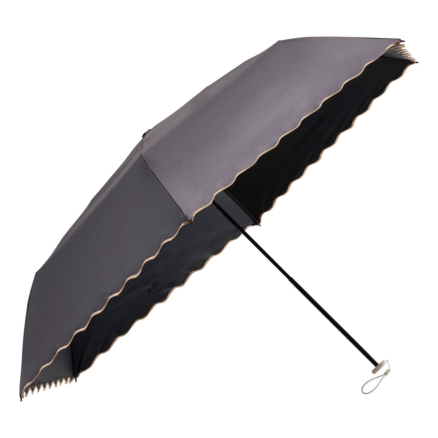 【water front】 ハンディルーフ晴雨兼用カレント折傘 - 画像2