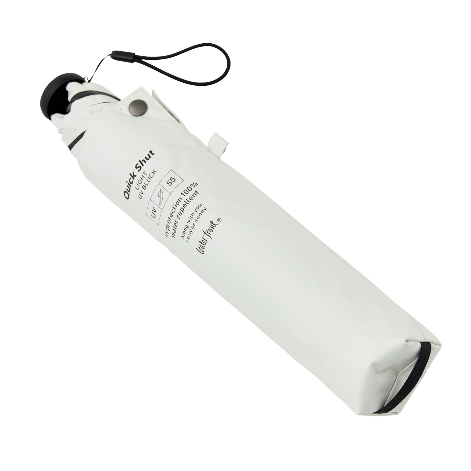 【water front】 クイックライト晴雨兼用折傘 - 画像4