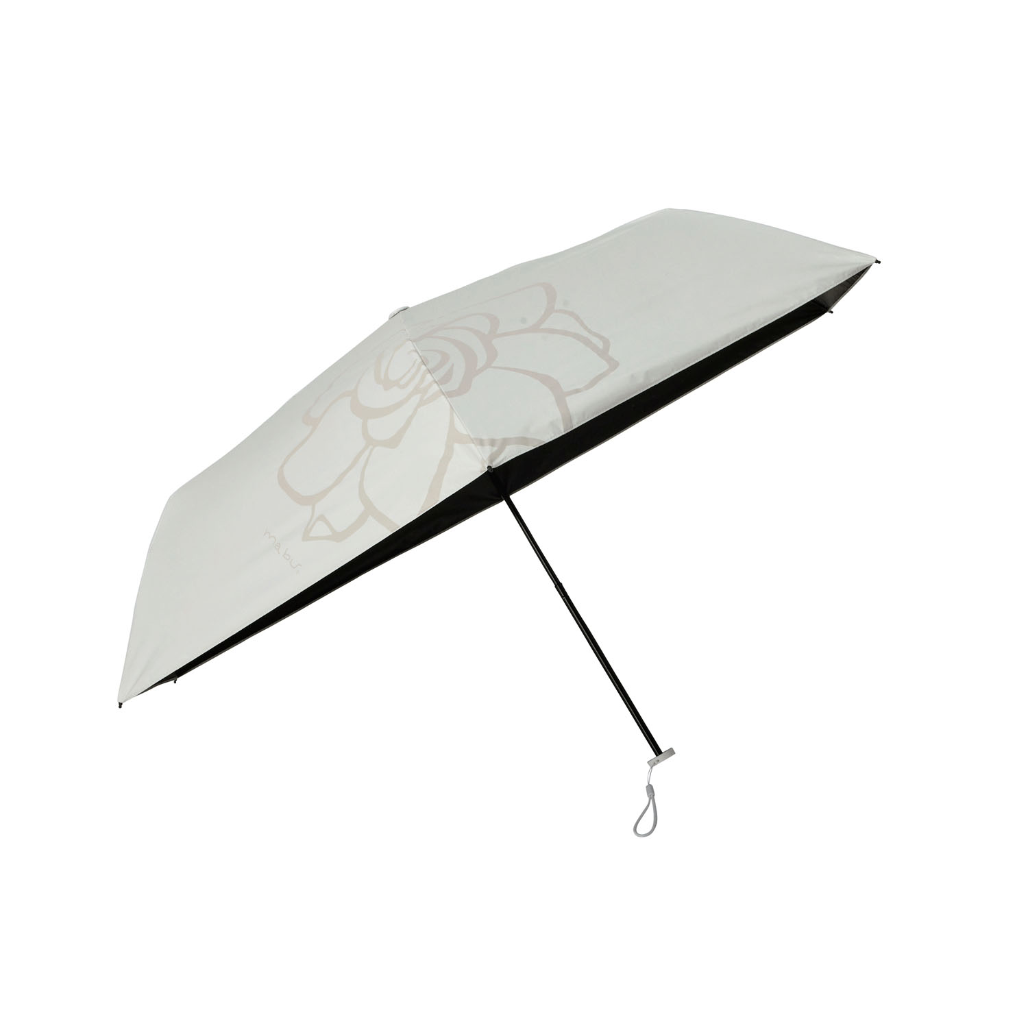 【売れ筋デザイン「一輪の花から晴雨兼用傘が登場！】 ベーシック遮光 フラワーミニ