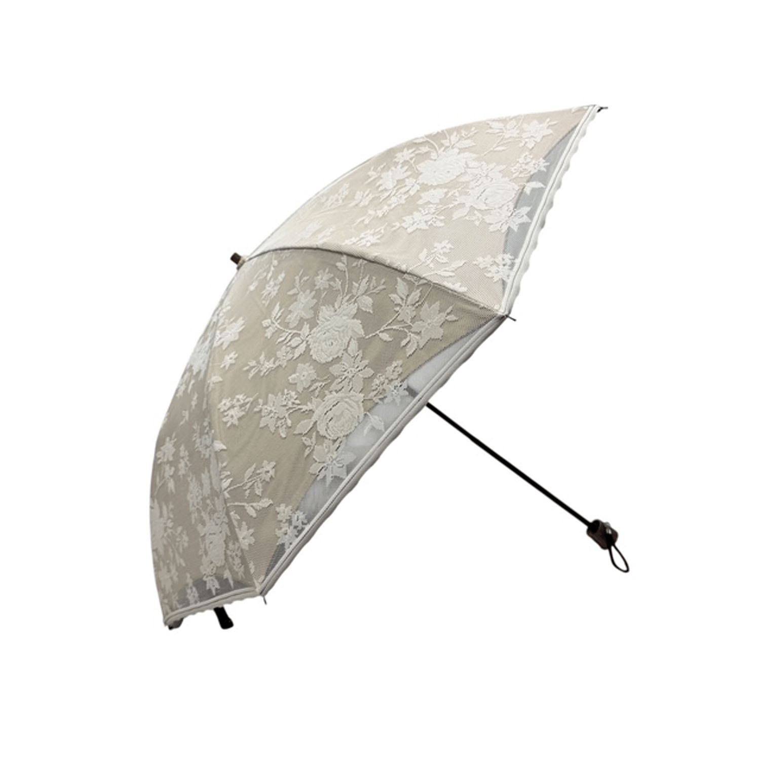 二重張 晴雨兼用折り傘 - 画像7