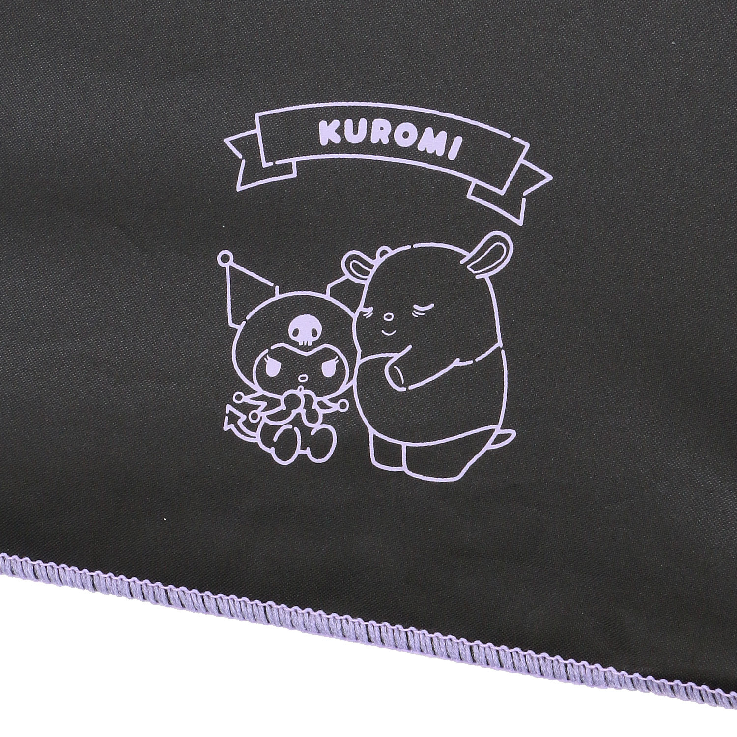 サンリオ 晴雨兼用折り畳み傘 チェックリボン傘袋付 - 画像3