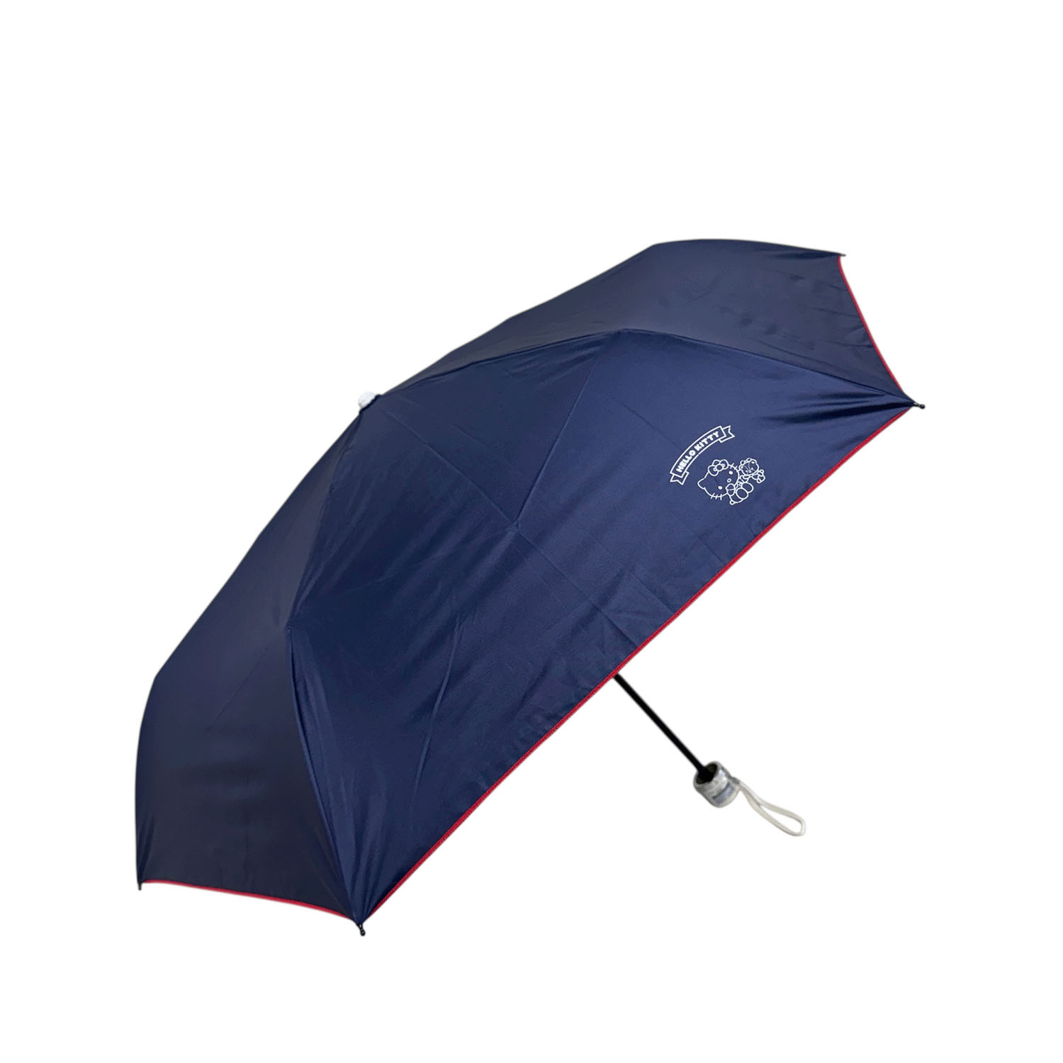 サンリオ 晴雨兼用折り畳み傘 チェックリボン傘袋付 - 画像7