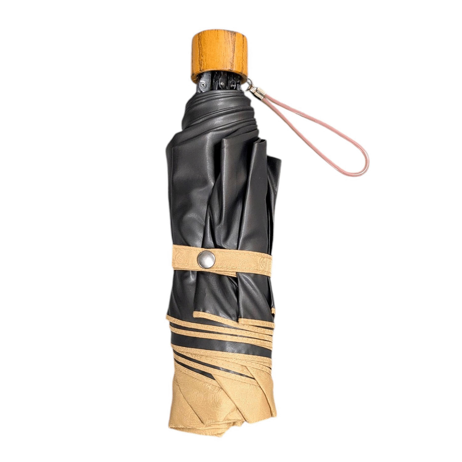 ★日本製 【GRACITO（グラシト）】 ペイズリージャガード3段折りたたみ傘 - 画像11