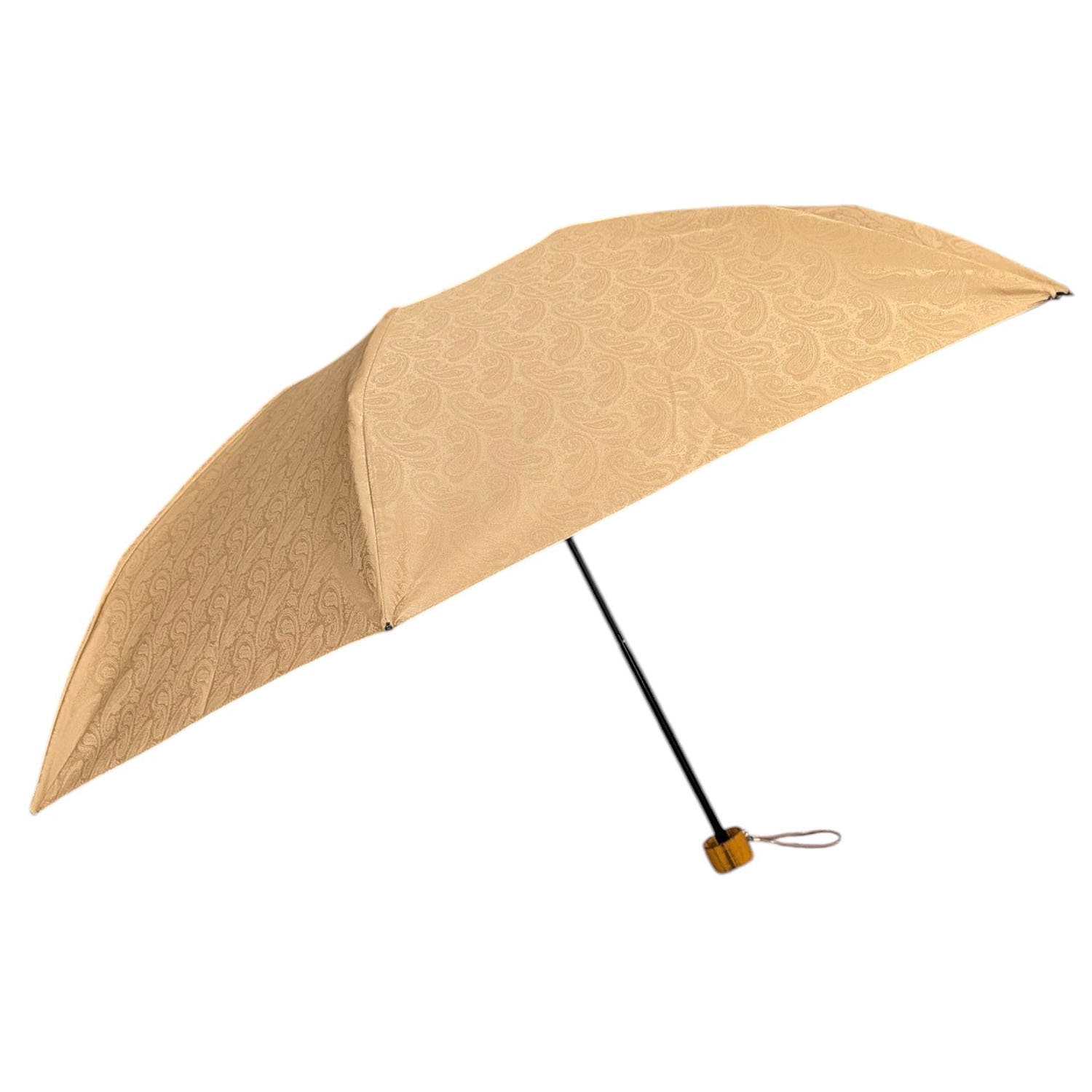 ★日本製 【GRACITO（グラシト）】 ペイズリージャガード3段折りたたみ傘 - 画像10