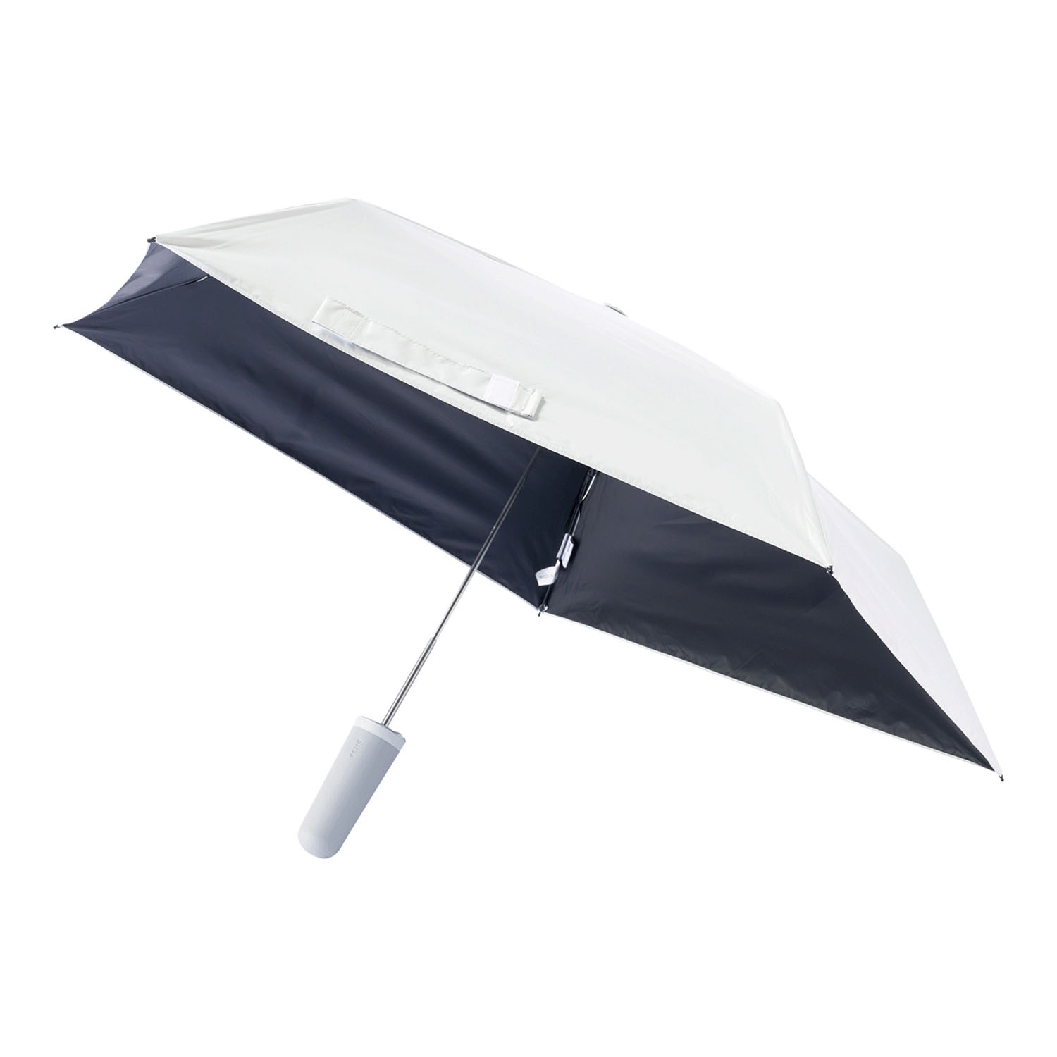 【傘袋をなくさないハーフカプセル構造】 PITAA  ハーフカプセル折傘