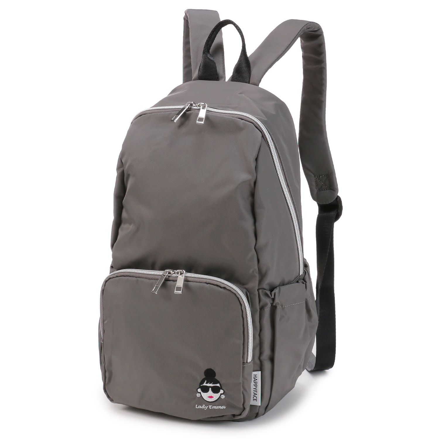 HAPPY FACEレディ・エマ 刺繍リュックサック - 画像2