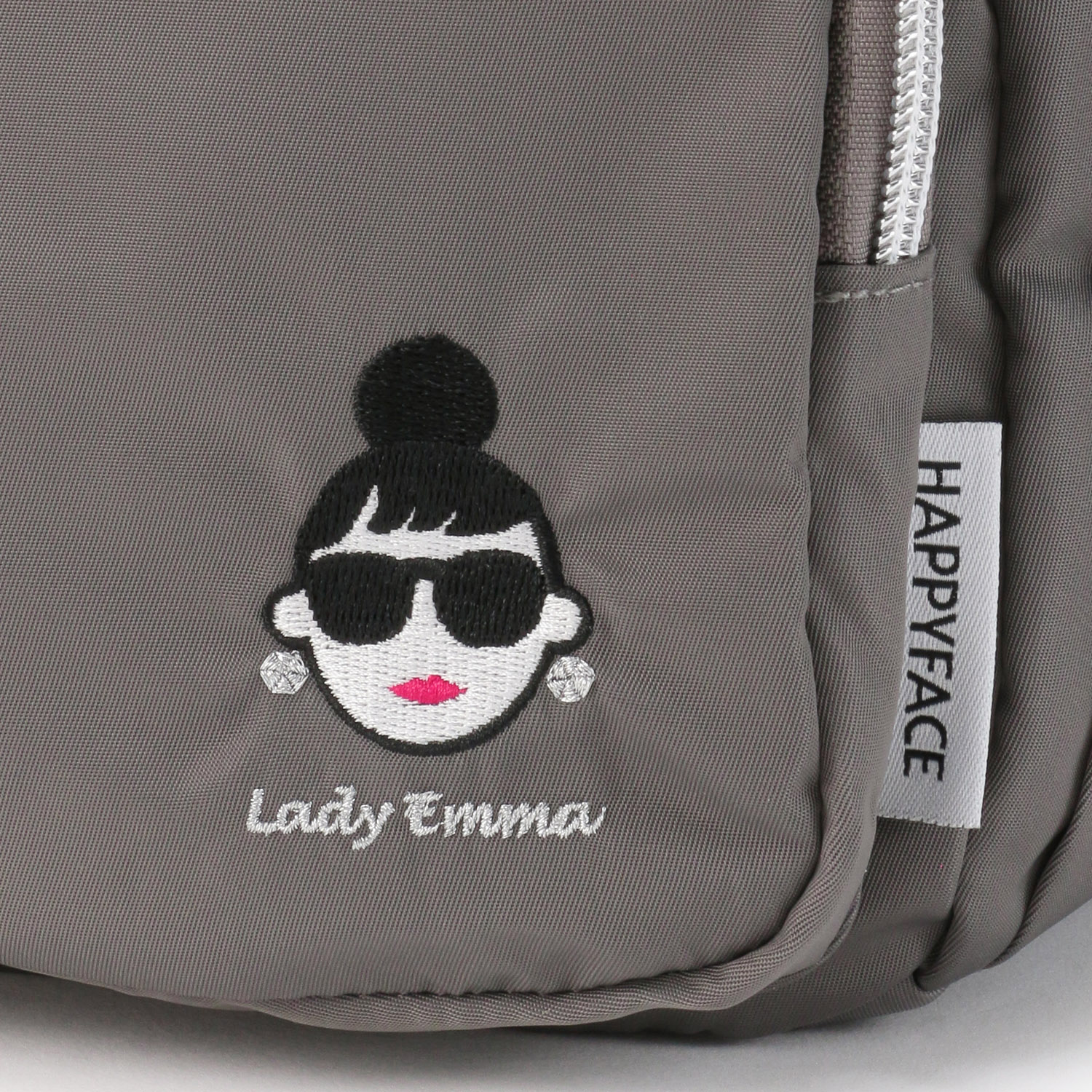 HAPPY FACEレディ・エマ 刺繍リュックサック - 画像5