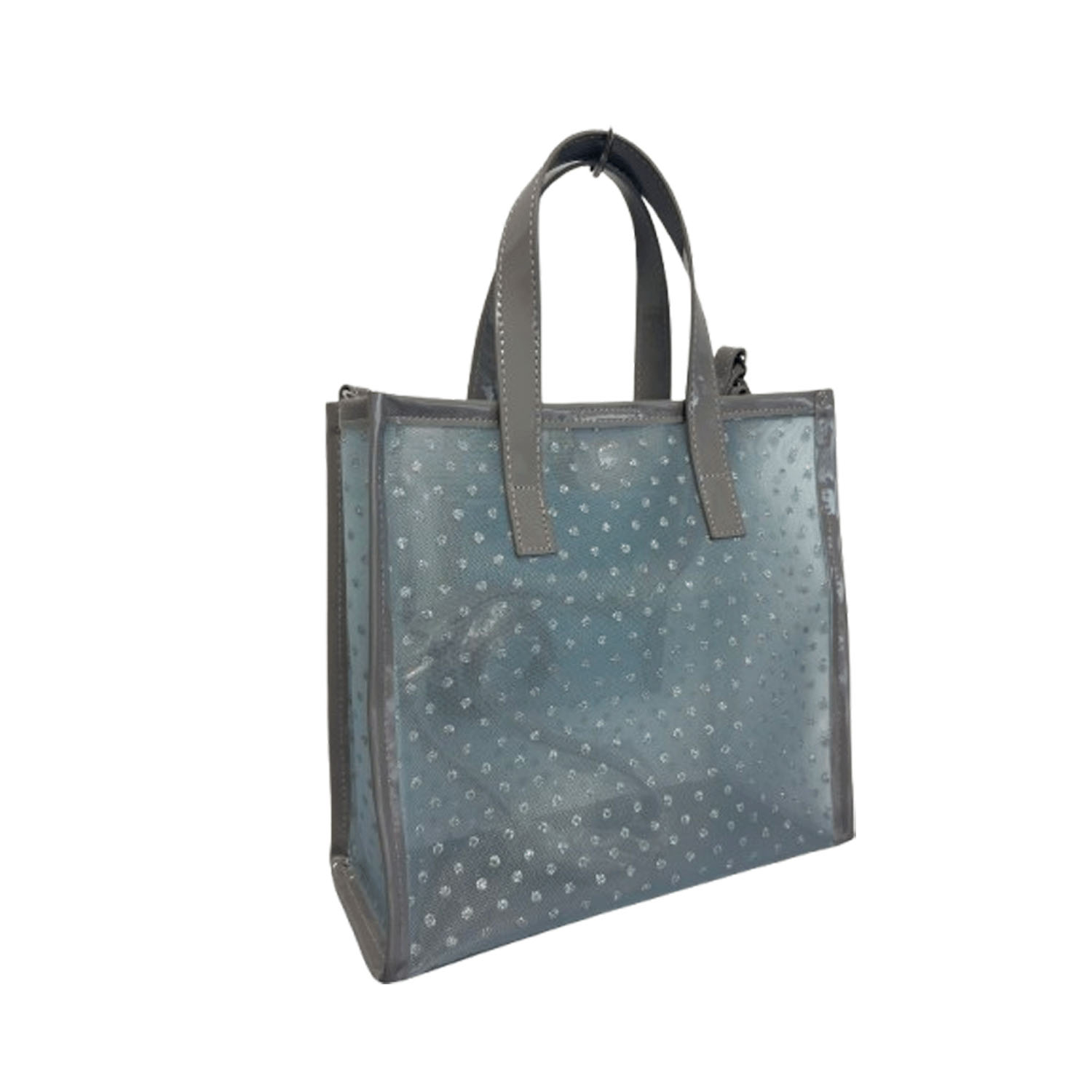 ドットチュールスクエア型2WAYバッグ