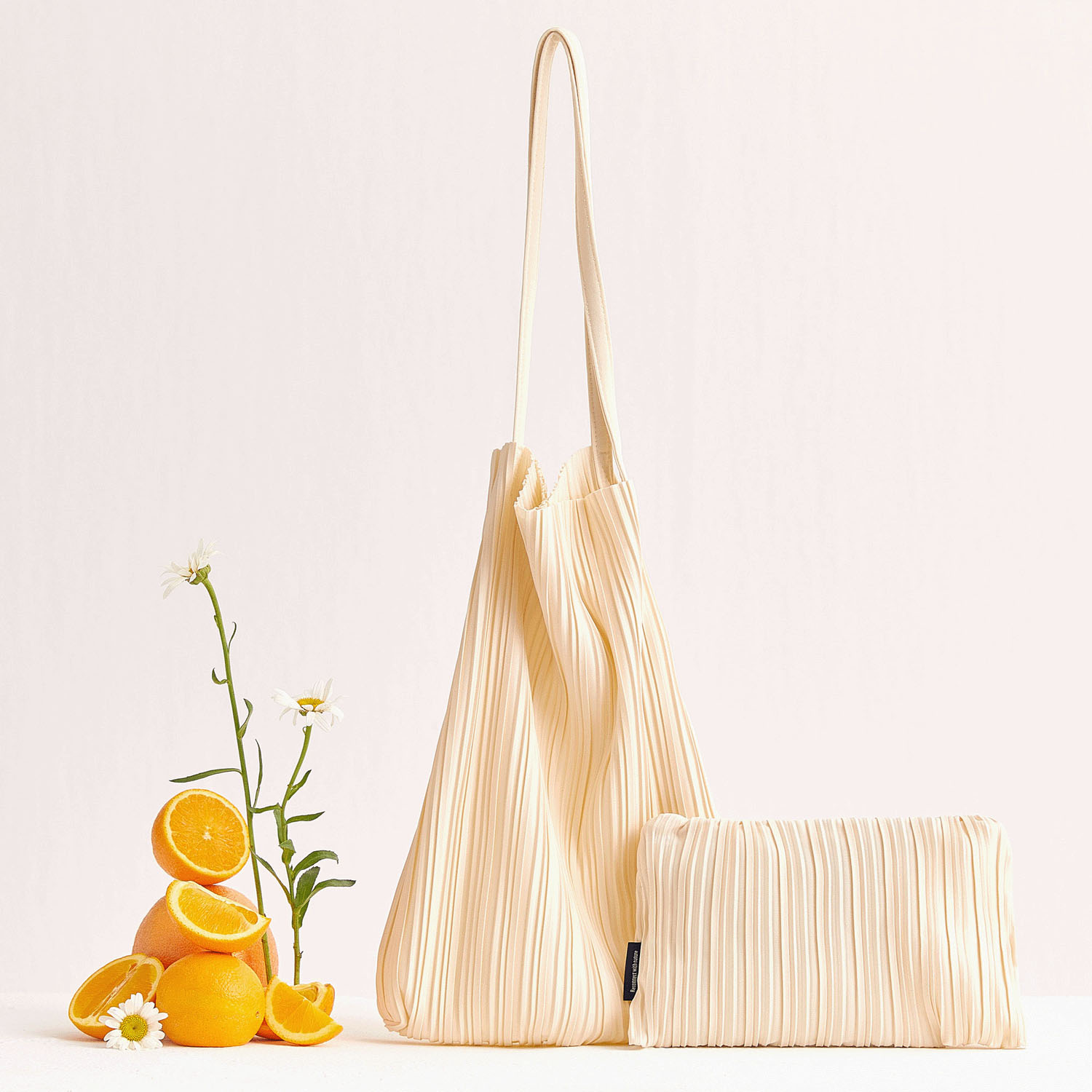 BLUEORB プリーツトートバッグ（ポーチ付き） - 画像26