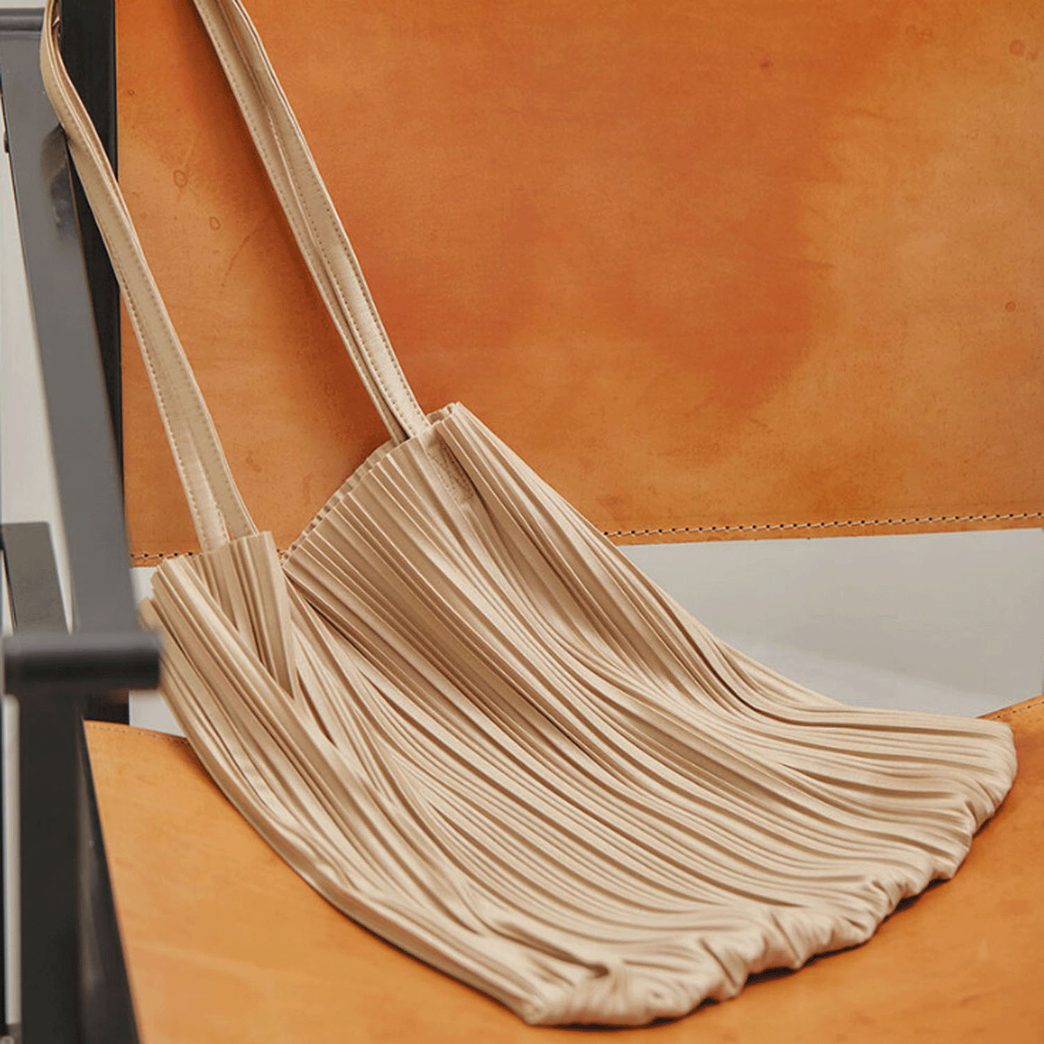 BLUEORB プリーツトートバッグ（ポーチ付き） - 画像48