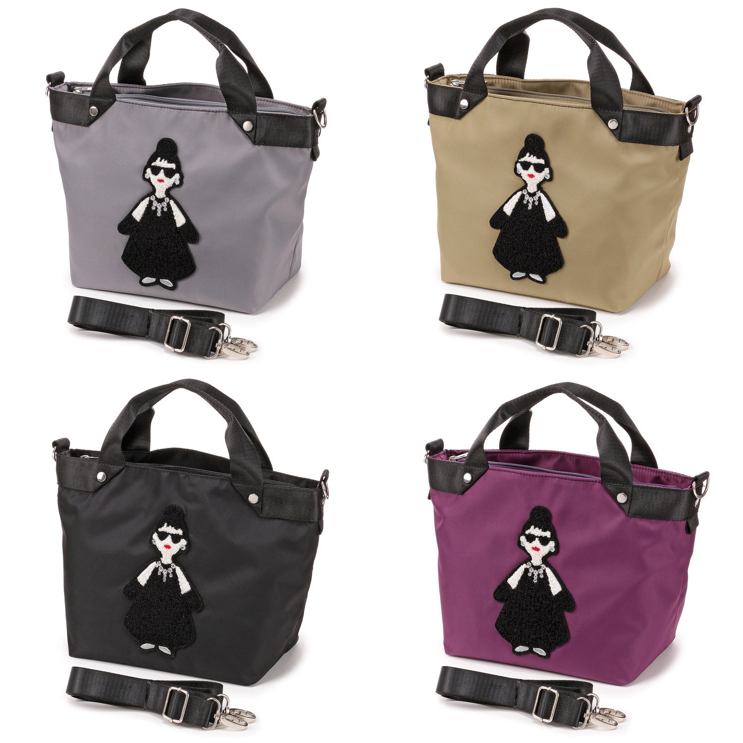 HAPPY FACE レディ・エマ2WAYバッグ - 画像1