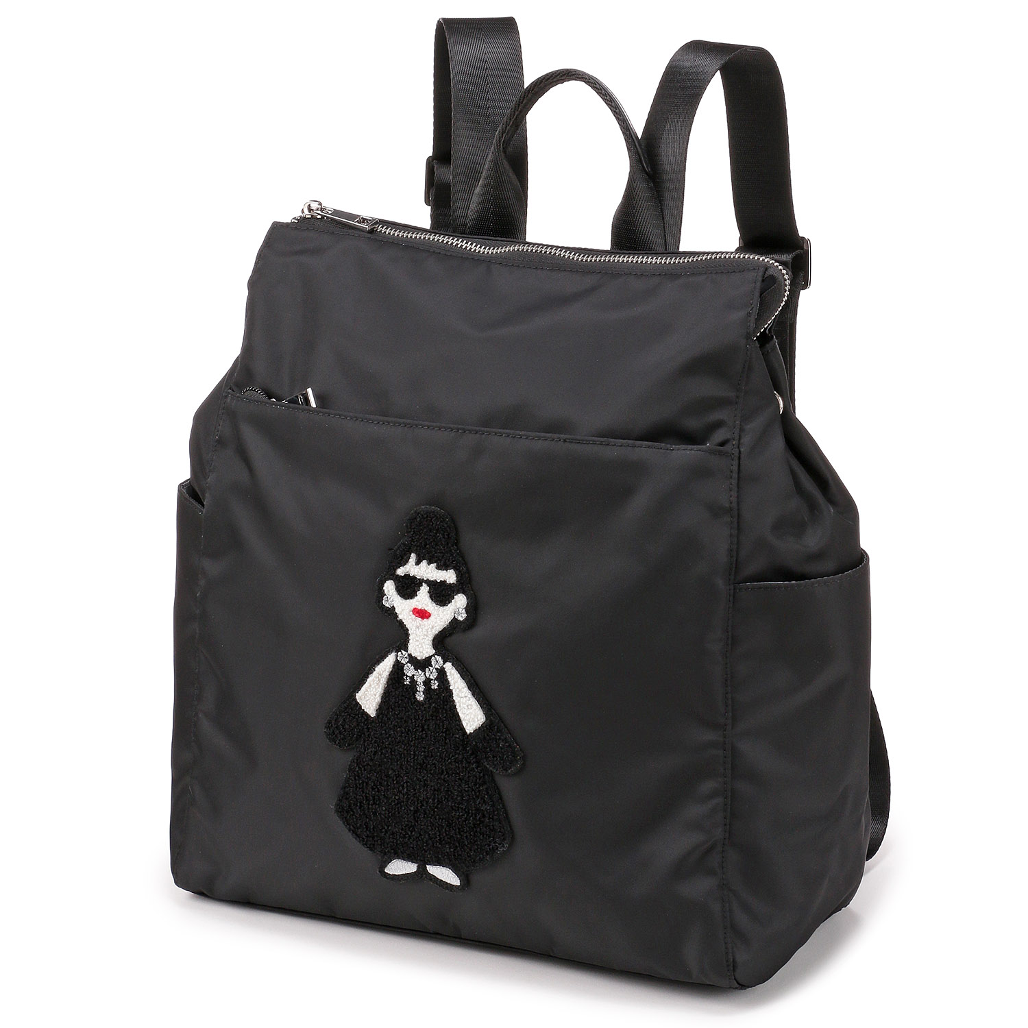 HAPPY FACEレディ・エマ多ポケットリュック - 画像7