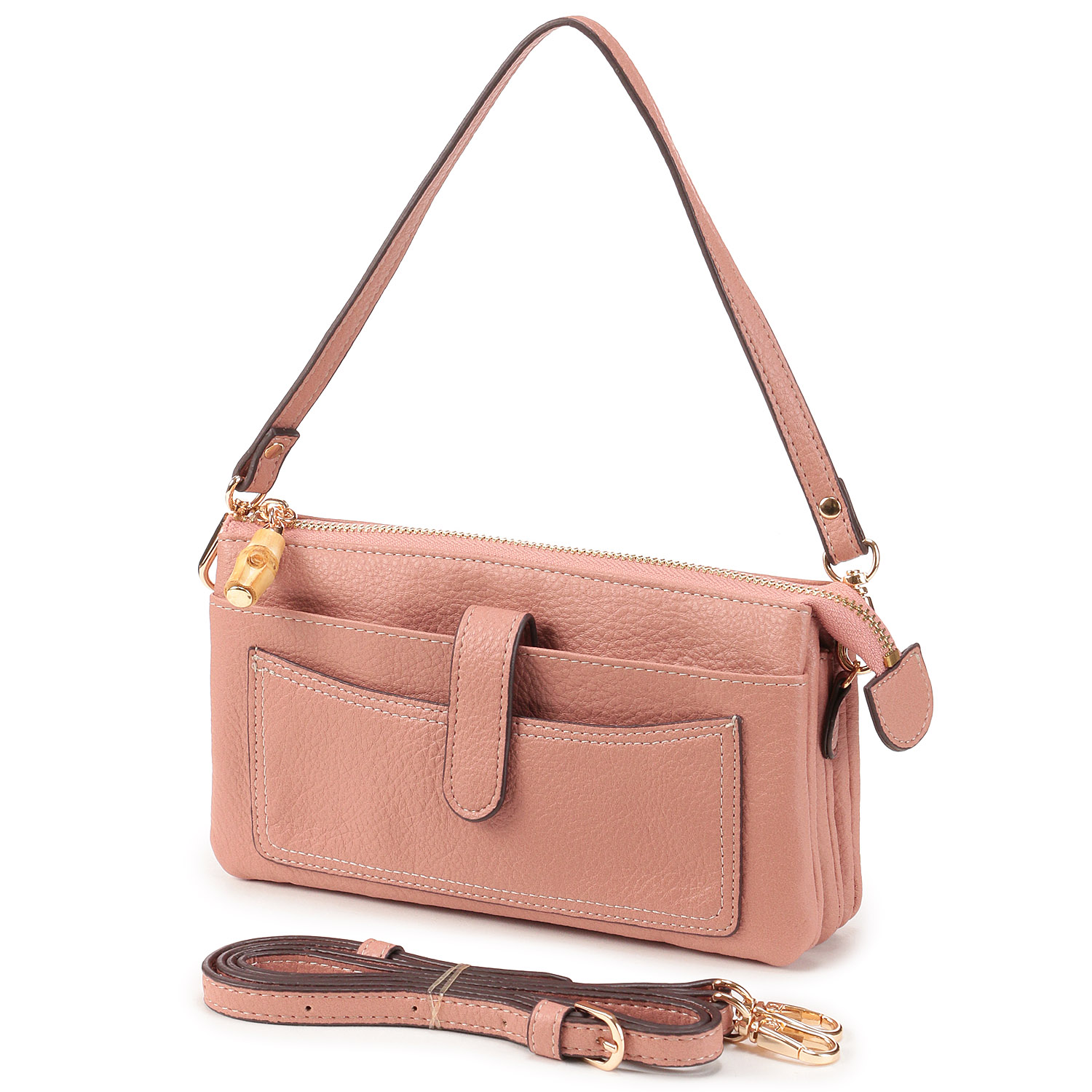 バンブー付きお財布ポシェット - 画像6