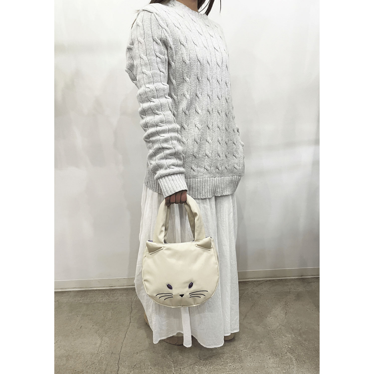 キャットフェイストートバッグ - 画像2