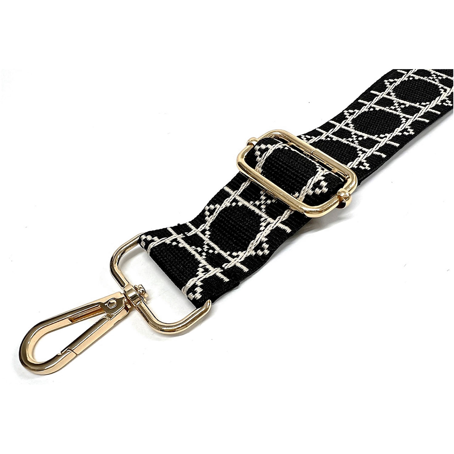 【一番人気】4cm幅 バッグストラップ 幾何学柄 - 画像5