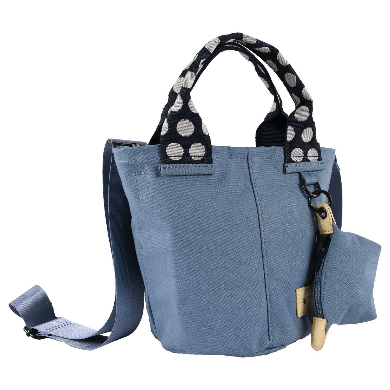 MACARONIC STYLE  キャンバスドットハンドル2WAYバッグ - 画像6