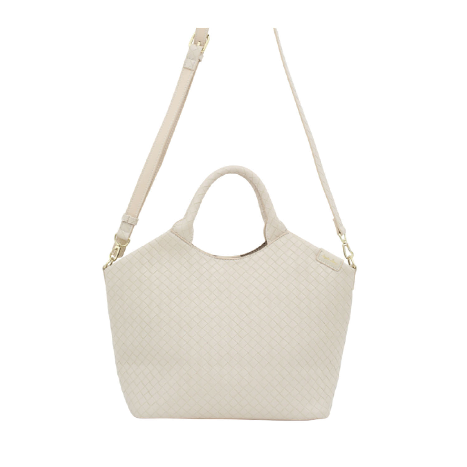 Lagato Largo エンボスイントレチャート2WAYバッグ - 画像6