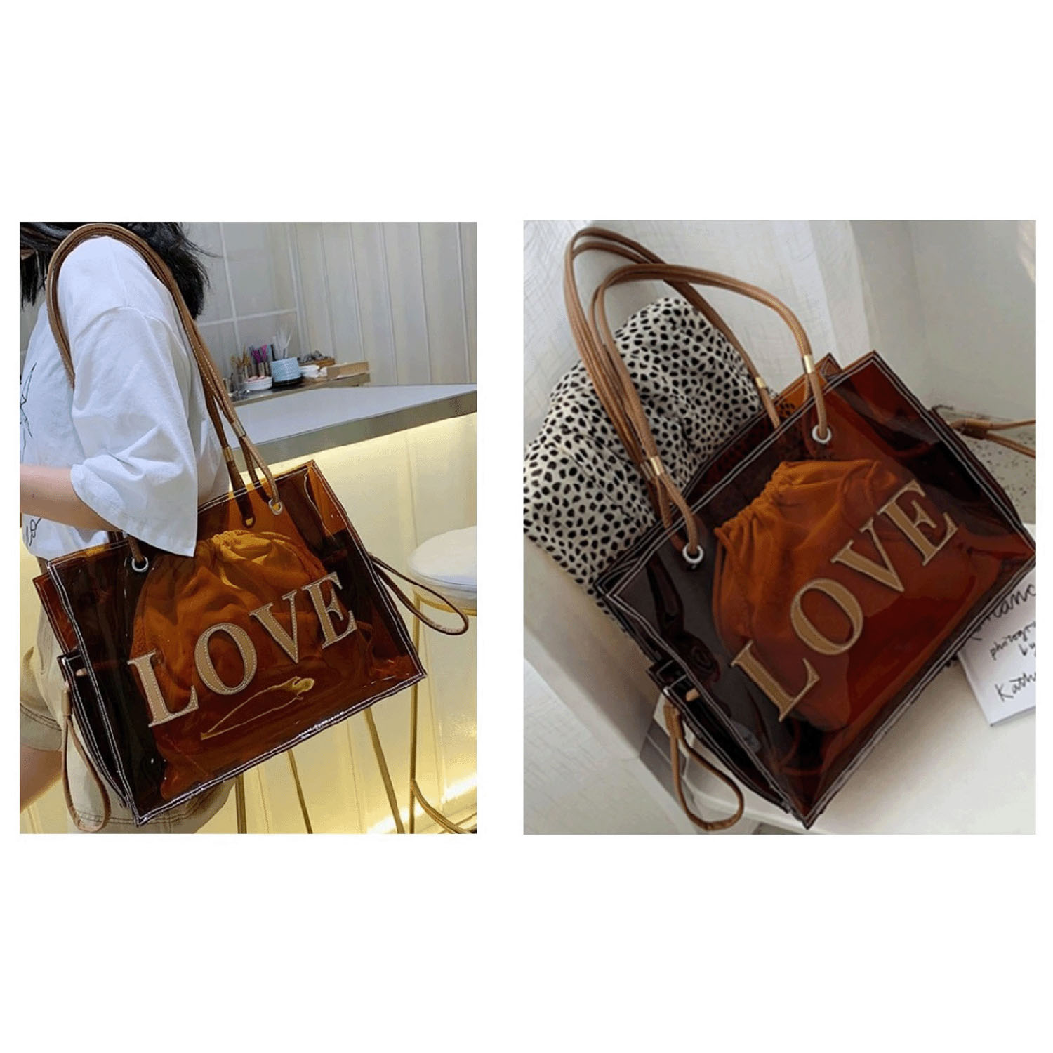 PVCクリアトートバッグ - 画像2