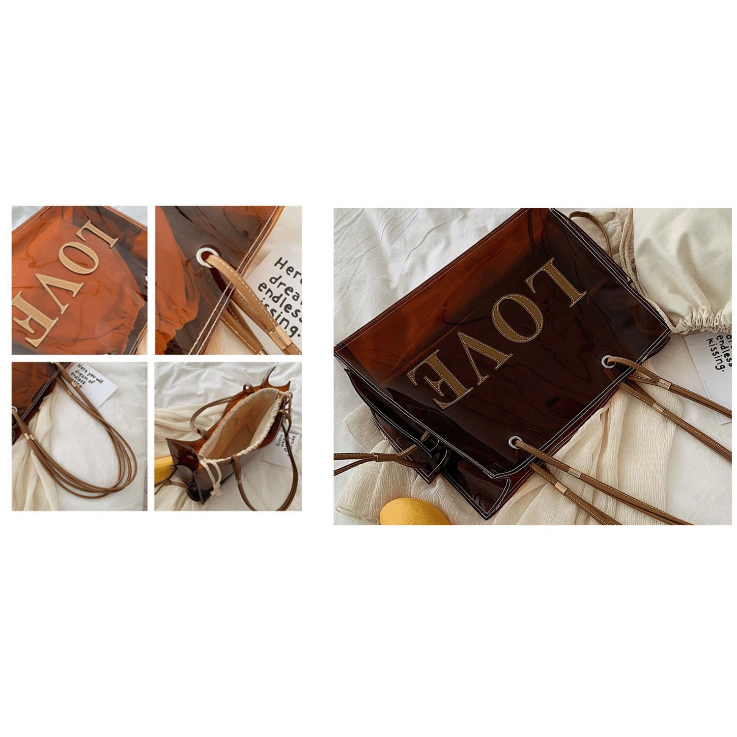 PVCクリアトートバッグ - 画像5