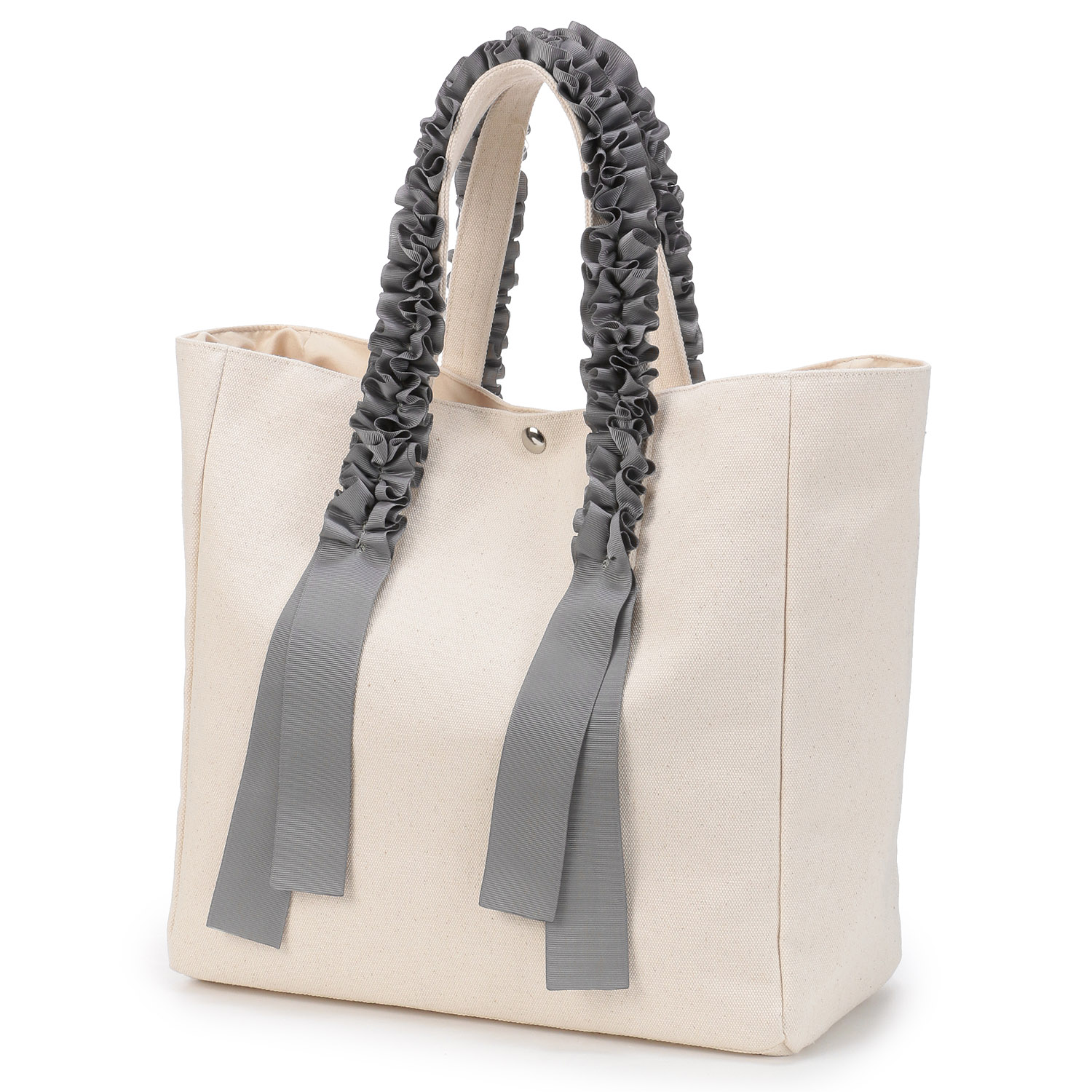 リボンキャンバストートバッグ - 画像2