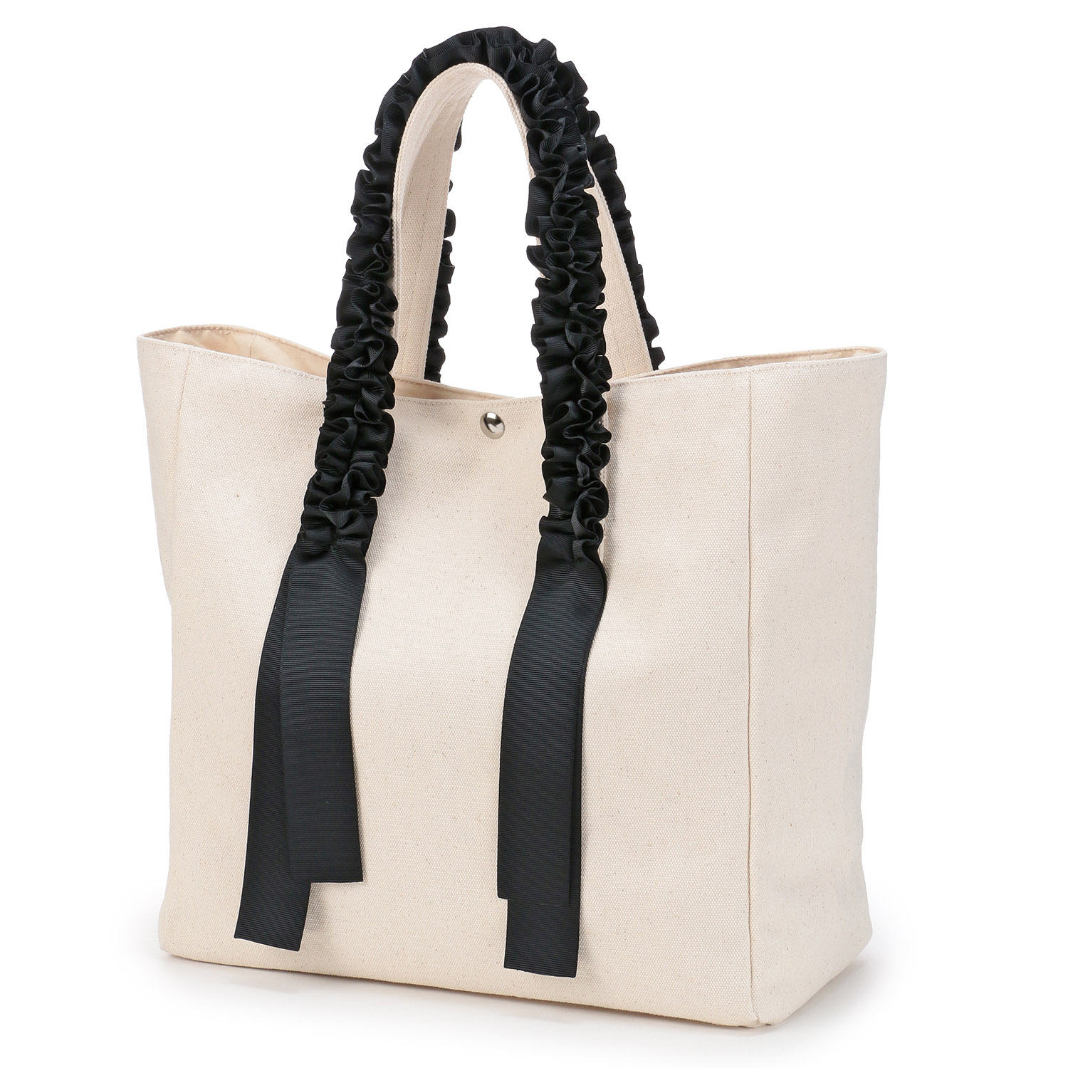 リボンキャンバストートバッグ - 画像3