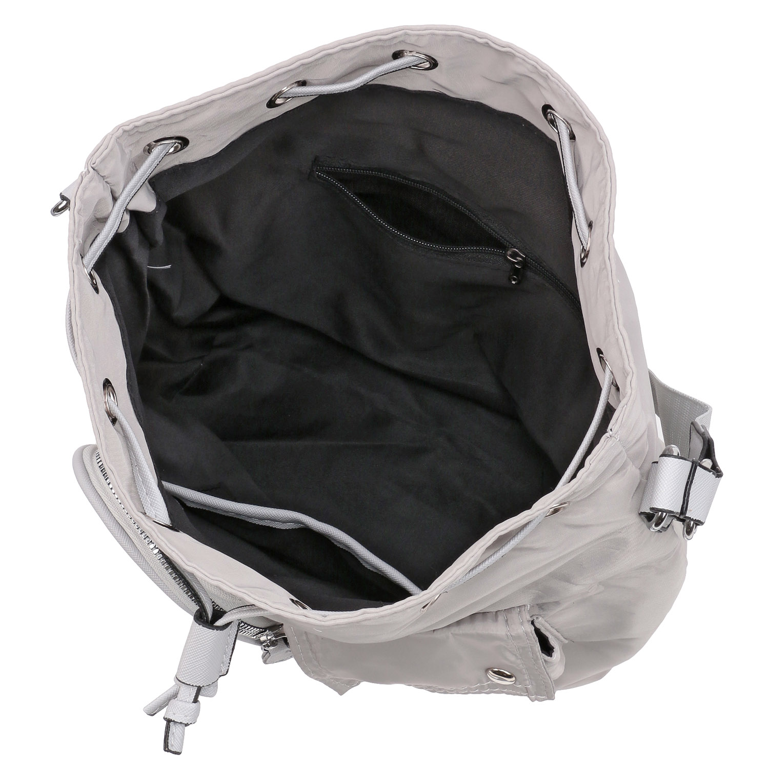 adia ナイロン巾着2WAYバッグ - 画像6